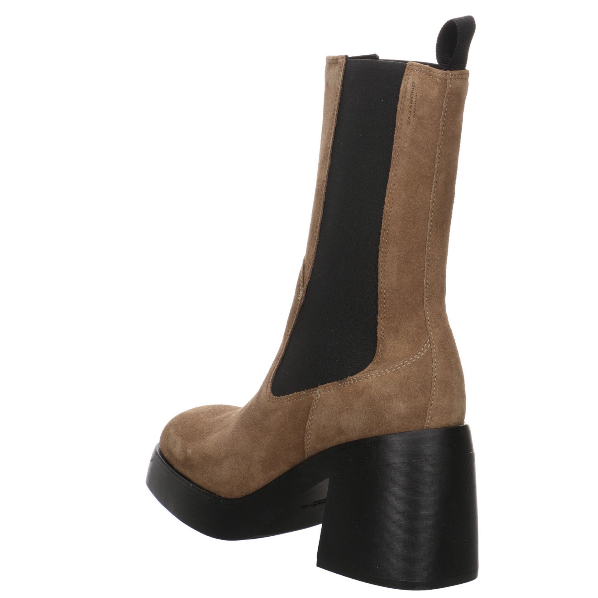 Vagabond Damen Stiefeletten Schuhe Brooke mud Chelsea Boot Stiefelette Glattleder