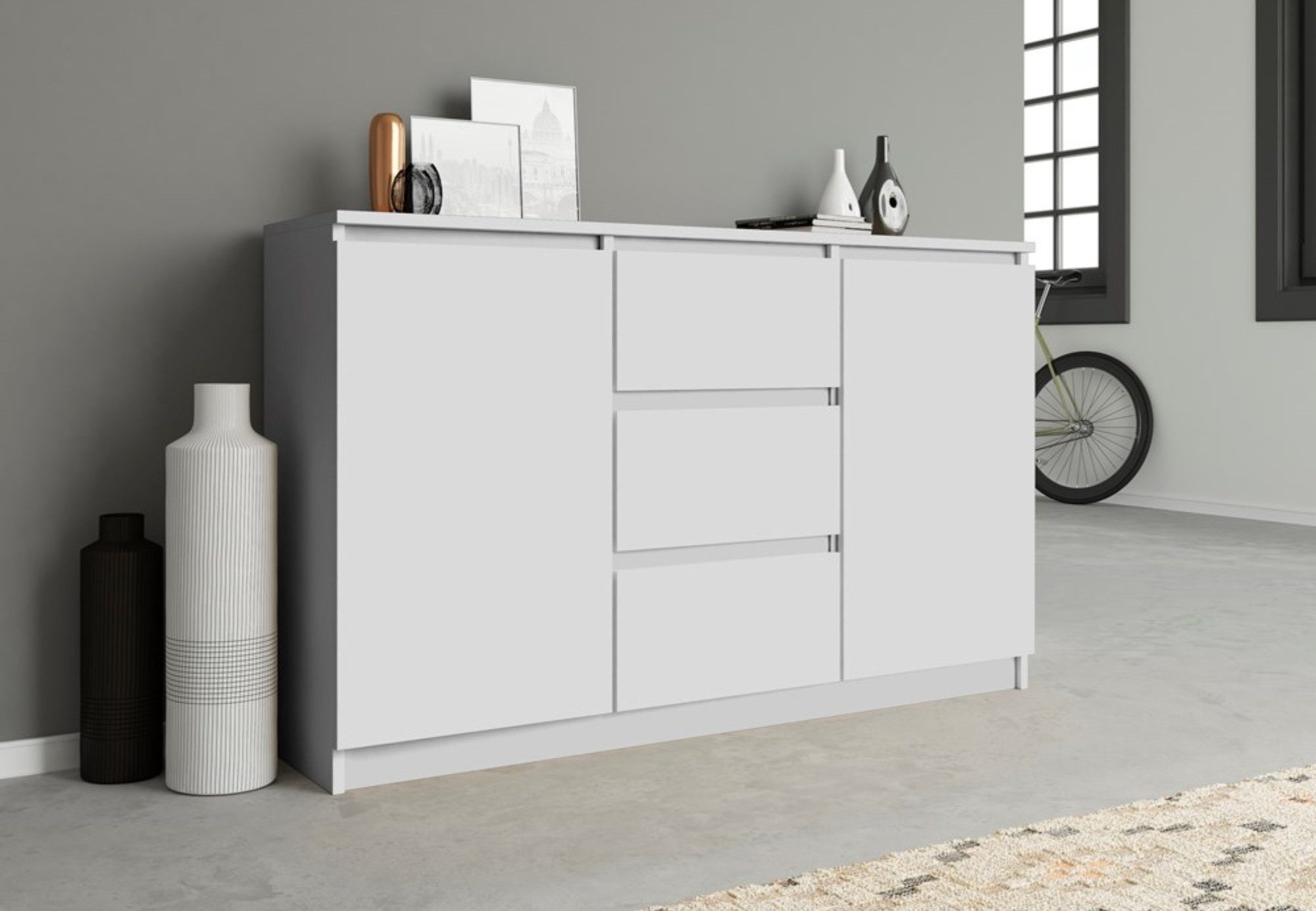 Kommode Highboard Sideboard für Flur Schlafzimmer Wohnzimmer