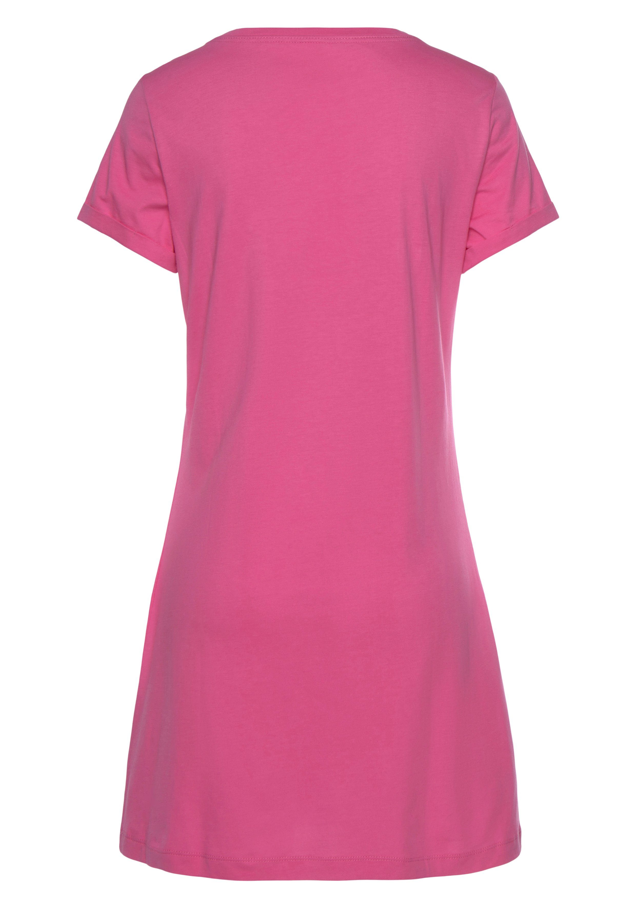 Vivance Dreams by Lascana Bigshirt mit Herzchendruck