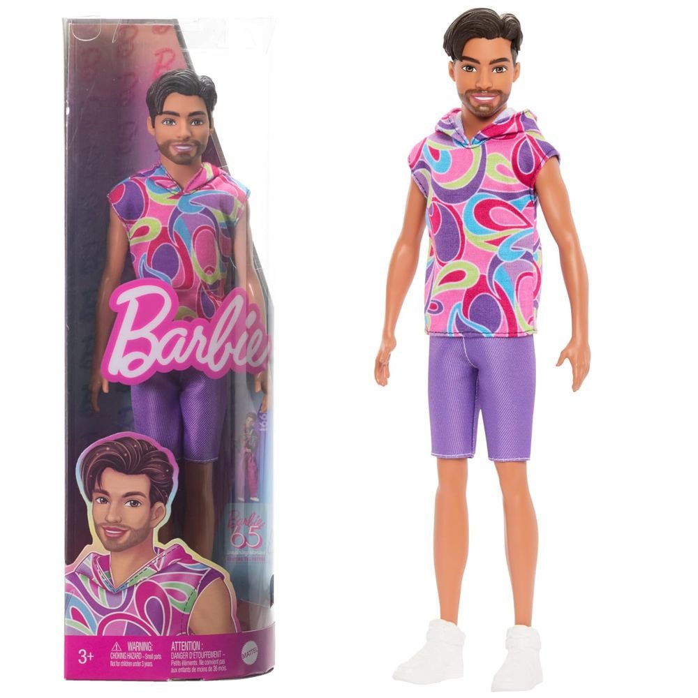 Barbie Anziehpuppe Ken Puppe Totally Hair Look Barbie HRH26 Mattel Fashionistas 227