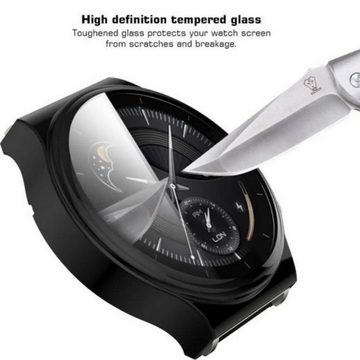 SmartUP Smartwatch-Hülle 2X Hülle für Huawei Watch GT2 PRO Silikon Schutzhülle Case
