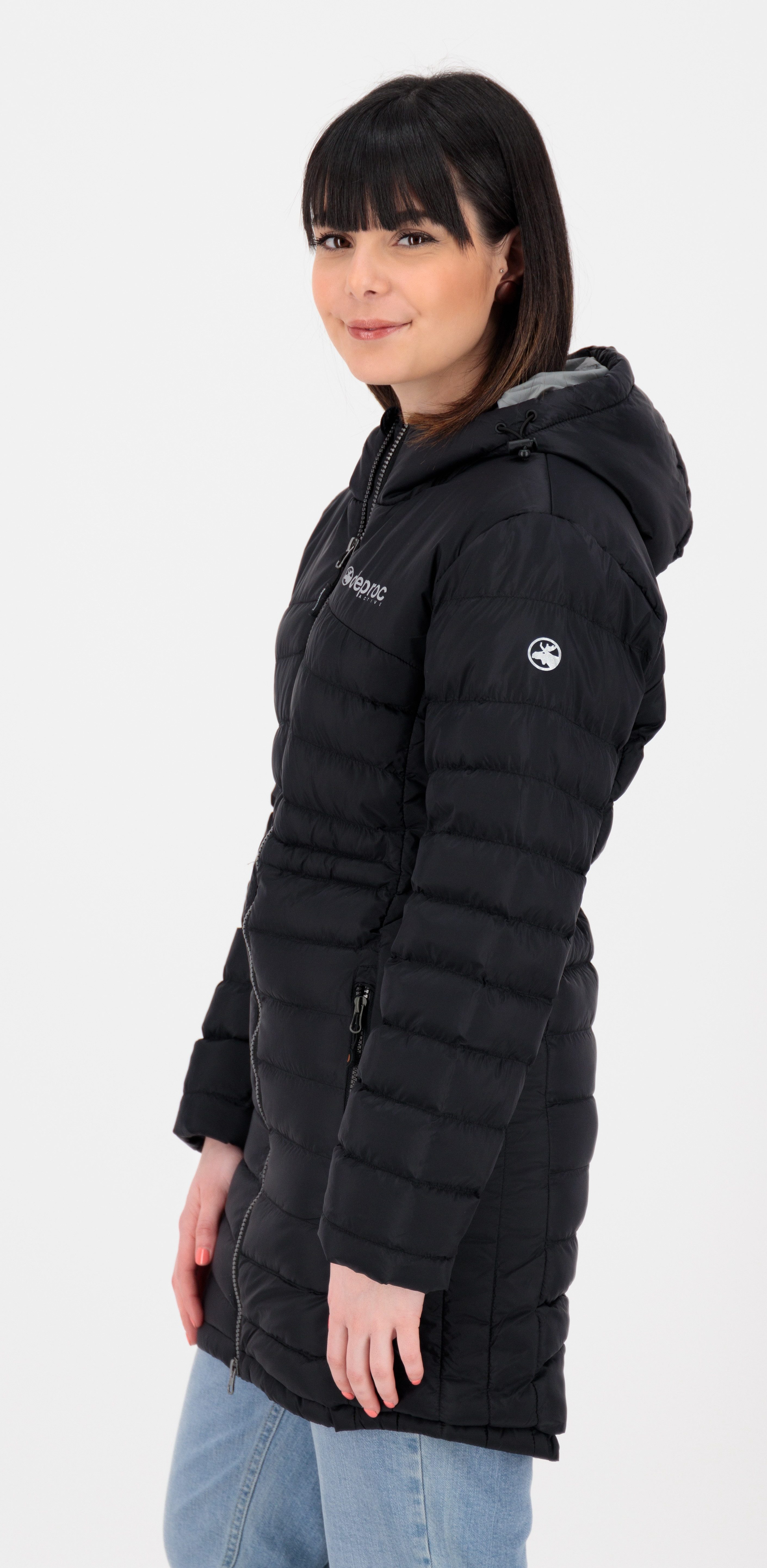 DEPROC Active Steppmantel GILMOUR WOMEN CLASSIC LONG CS auch in Großen Größ günstig online kaufen