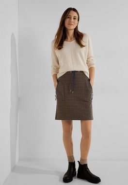 Cecil Karorock Jogskirt Houndstooth Y/D Softer Materialmix