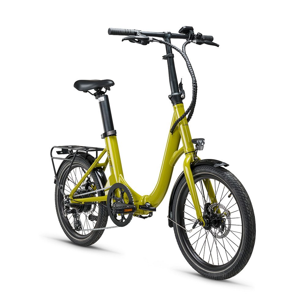 COAST-BIKES Faltrad Elektro, 20 Zoll, 7 Gang, E-Faltrad, Elektrofaltrad, Leicht & Flexibel