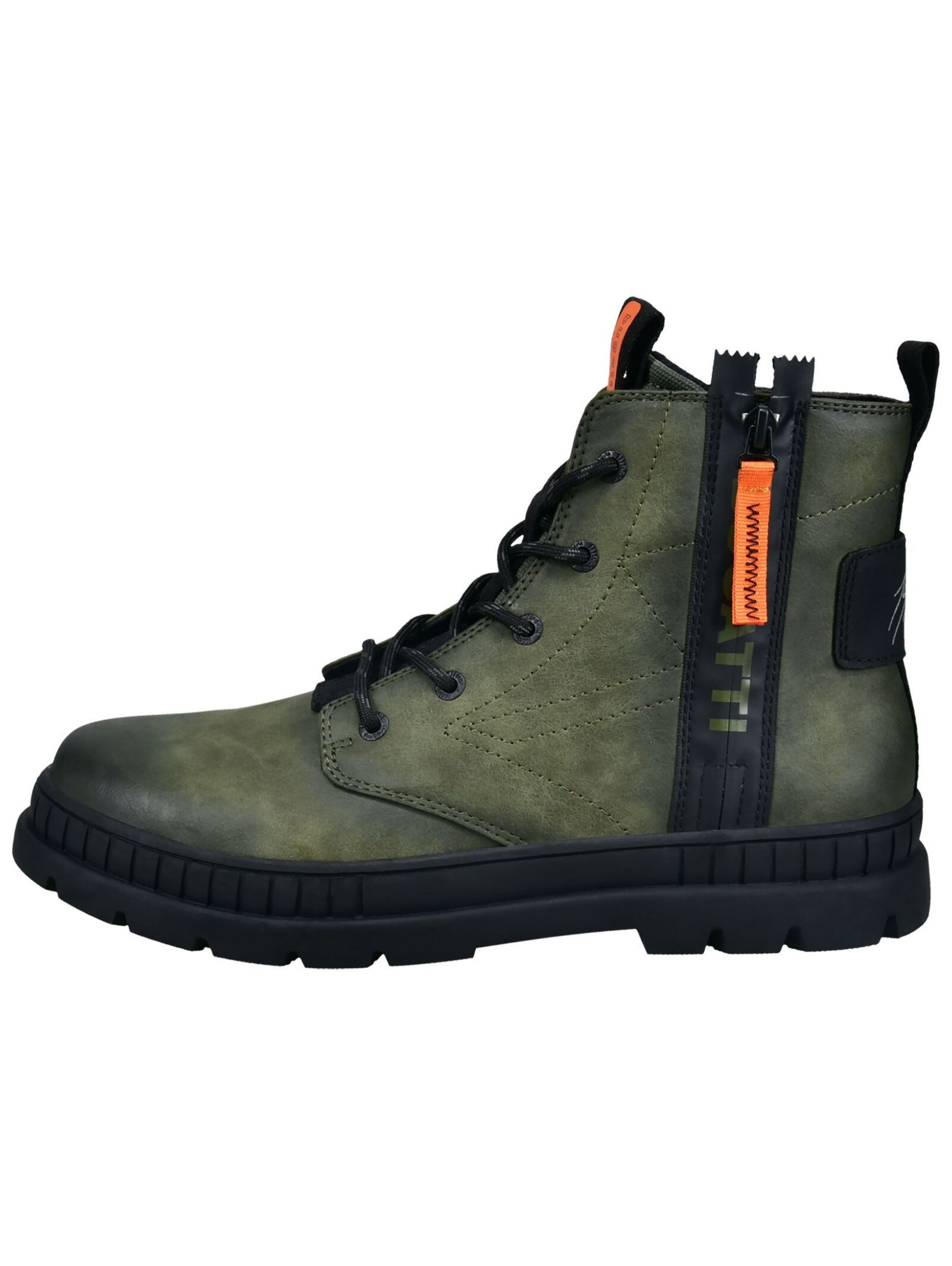 bugatti bugatti Stiefelette Lederimitat Schnürstiefelette