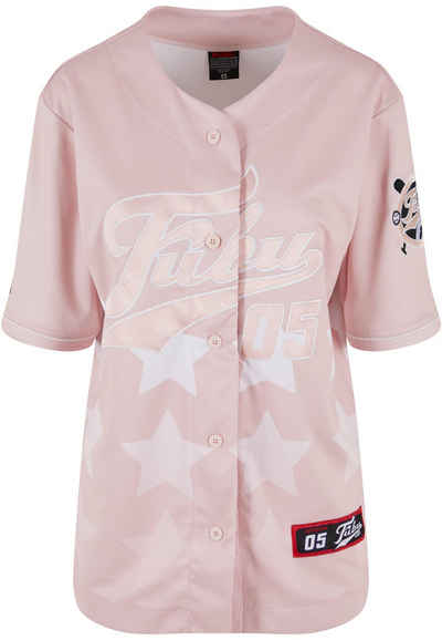 Fubu Langarmhemd Fubu Damen FW221-006-1 Fubu Star Baseball Jersey Shirt (1-tlg)