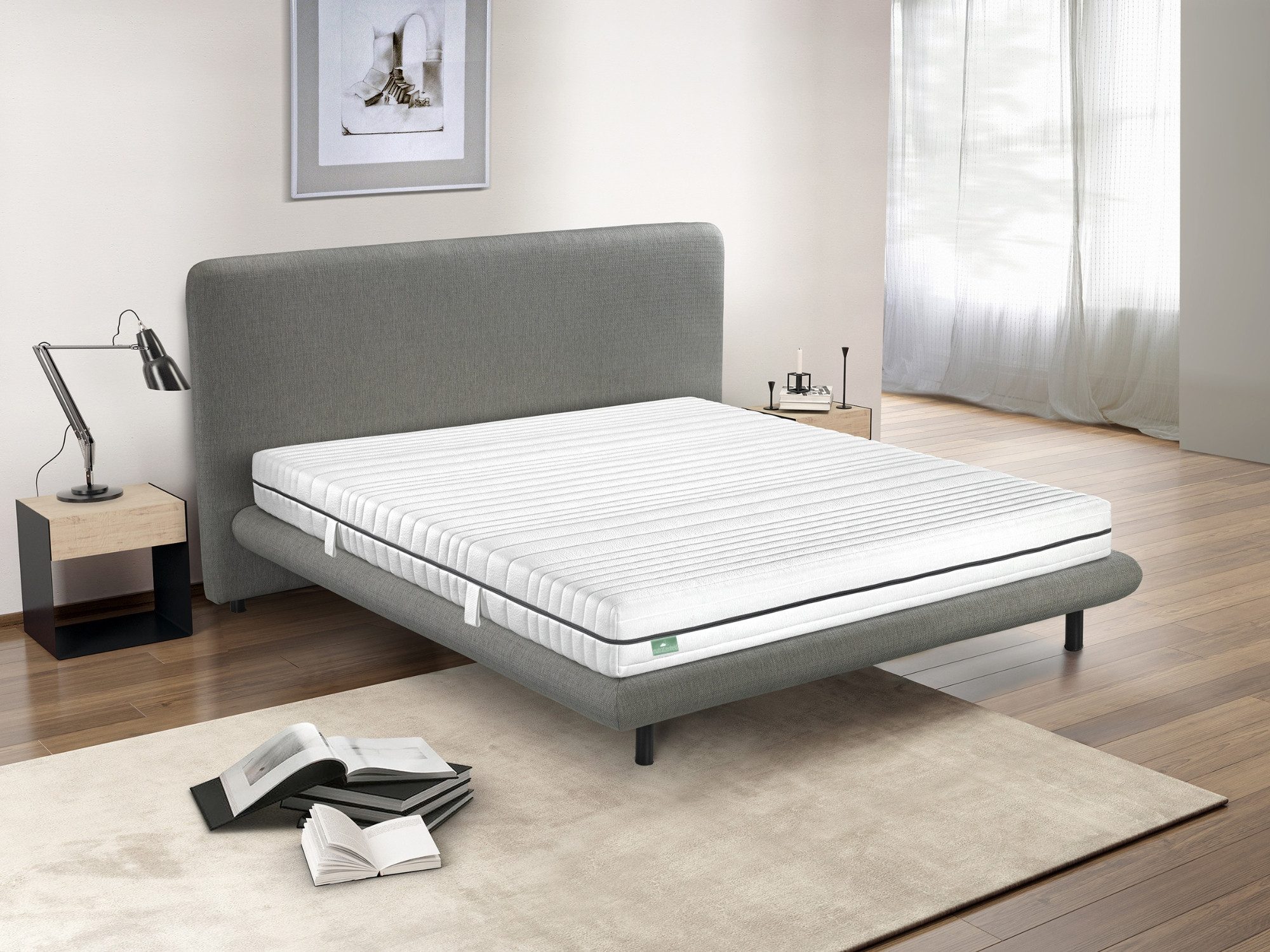 Kaltschaummatratze Wellness, ergonomische Matratze mit 7-Zonen, Matratzenhe günstig online kaufen