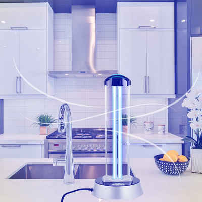 Leicke Luftreiniger UV Desinfektionslampe, für 40 m² Räume, geräuschlos