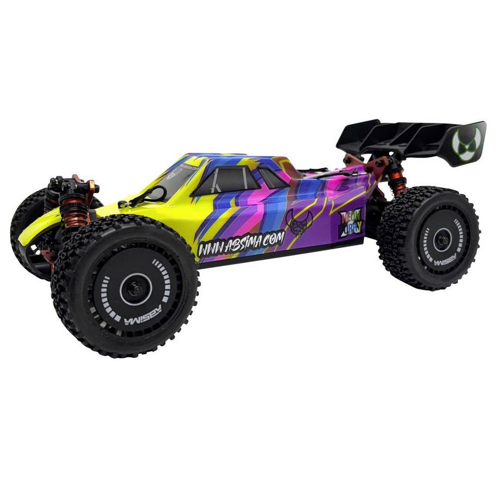 Absima RC-Auto 1:12 EP Buggy Neon Furry 4WD BL RTR Purple Brushless 1:12 RC, Inkl. Akku und Ladegerät