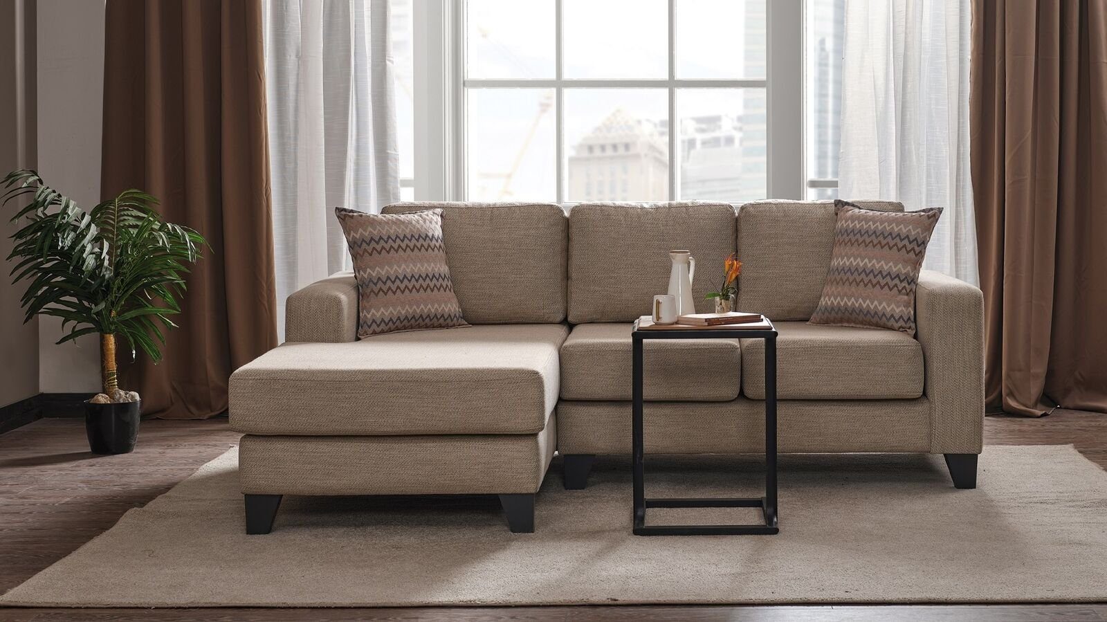 Sofas, Eckcouch Couch Ecksofa Europa Teile, Premium in Textil Möbel Polster Made L-Form Ecksofa JVmoebel Sofa 1