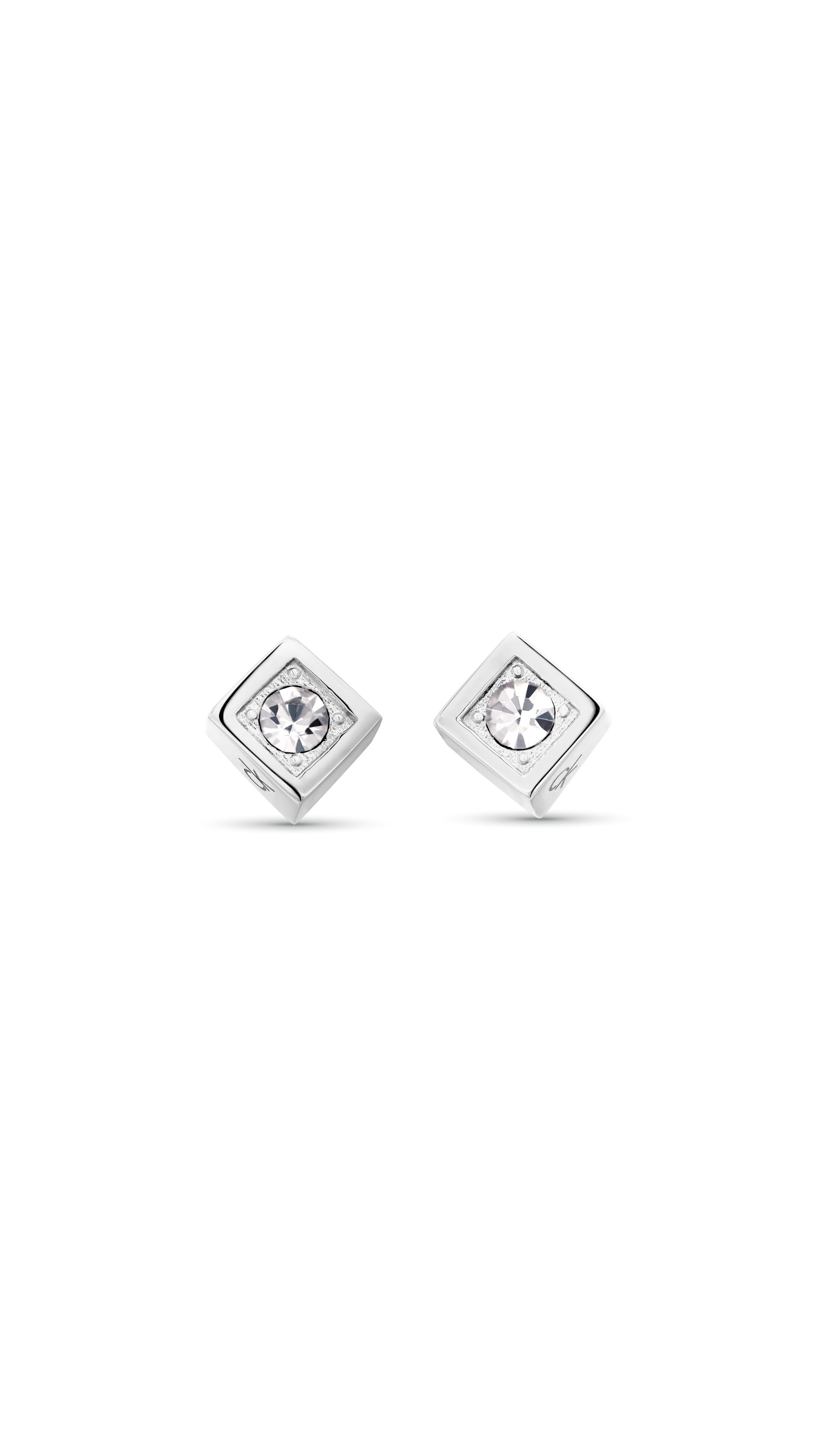 Calvin Klein Paar Ohrstecker WOMEN'S EARRING STUDS, mit Glasstein