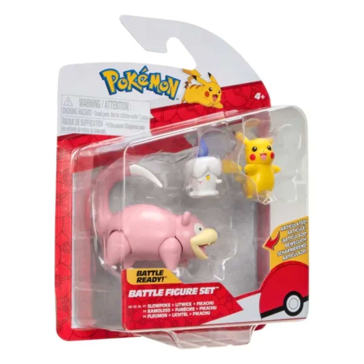 The Pokémon Company International Dekofigur Battle Figure Set P