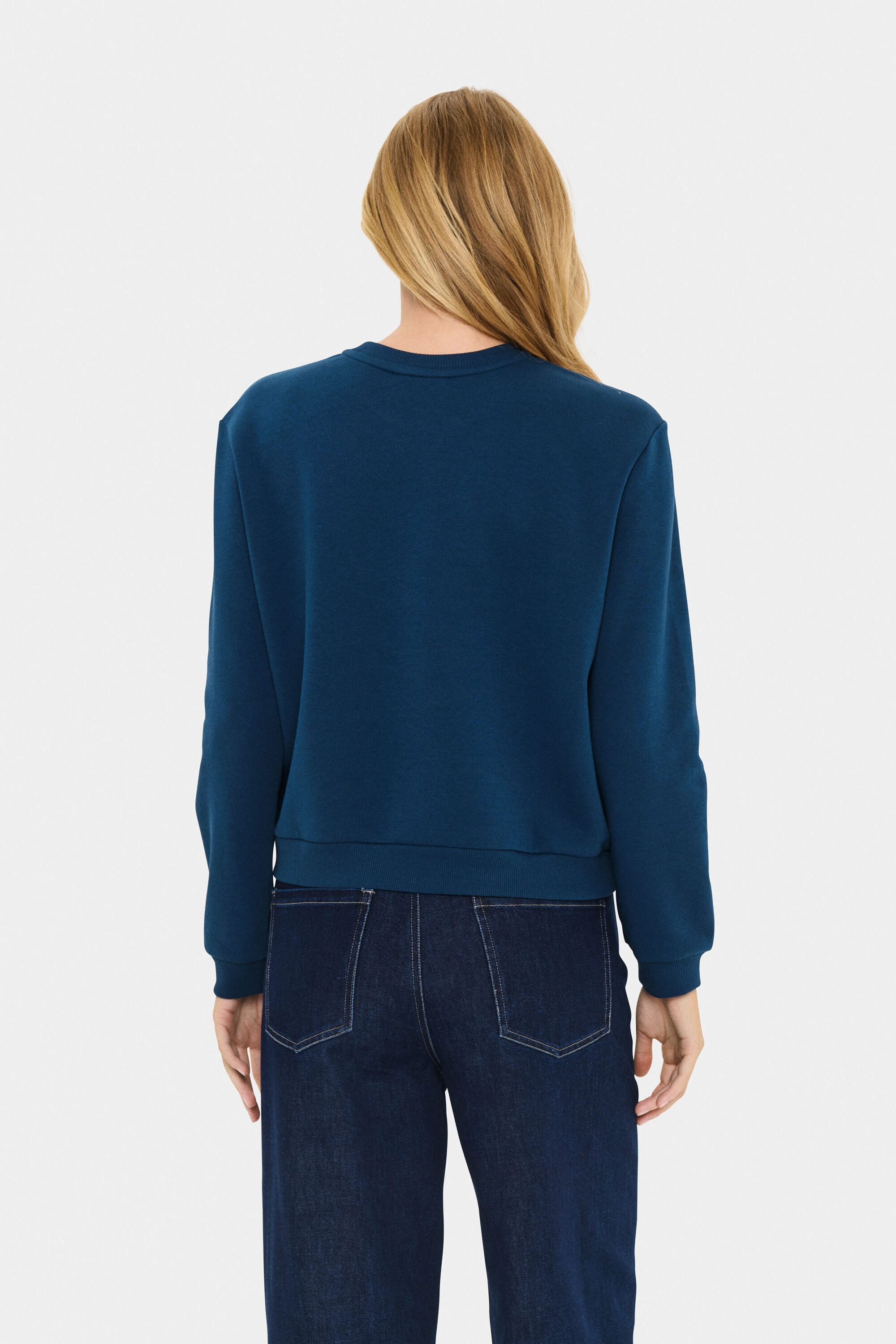 Saint Tropez Sweatjacke Trackjacket-sweat MariniaSZ