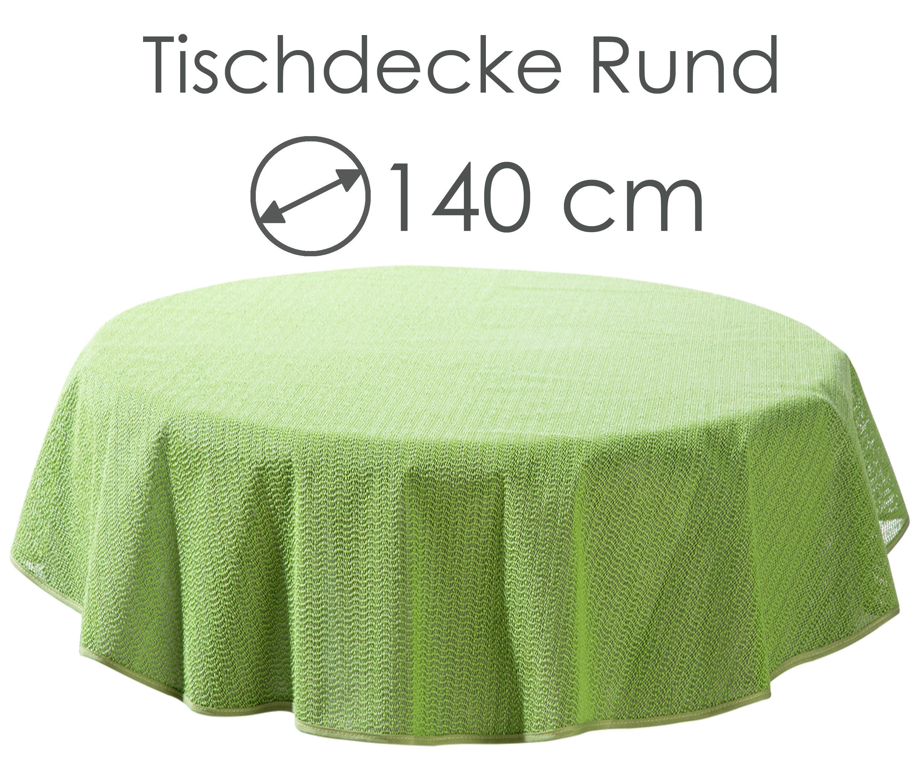 heimtexland Gartentischdecke Outdoor Tischdecke Garten Balkon Camping Tischdeko (Stück 1-tlg, 1), wetterfest I robust I UV-beständig I rutschfest I waschbar – Bild 4 von 5