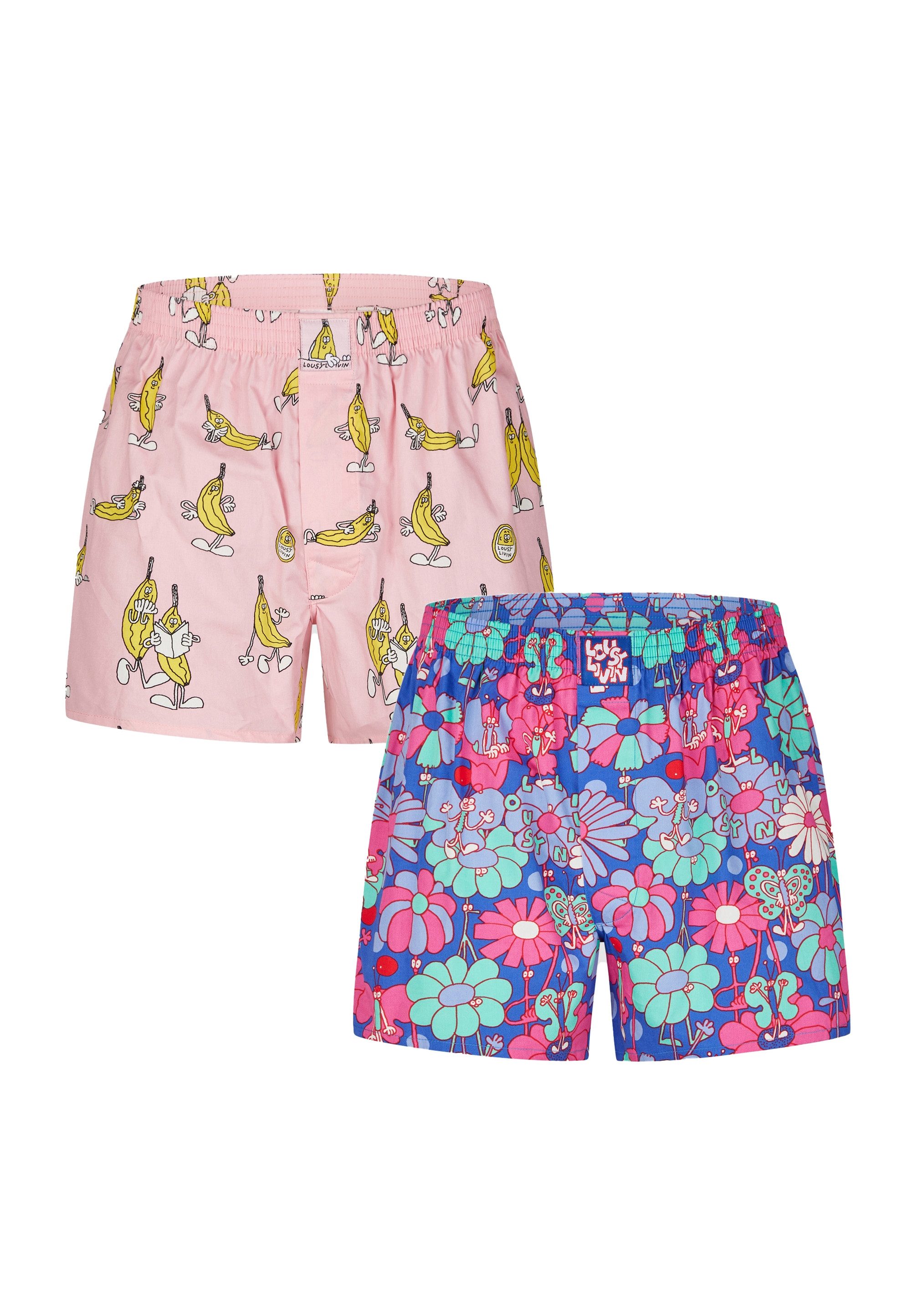 Boxershorts 2Pack Boxershorts Butterfly &