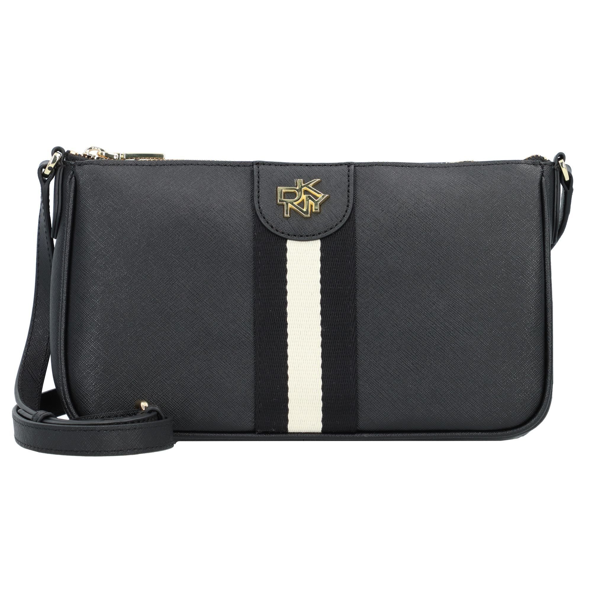 DKNY Umhängetasche Carol, Kunstleder blk-gold