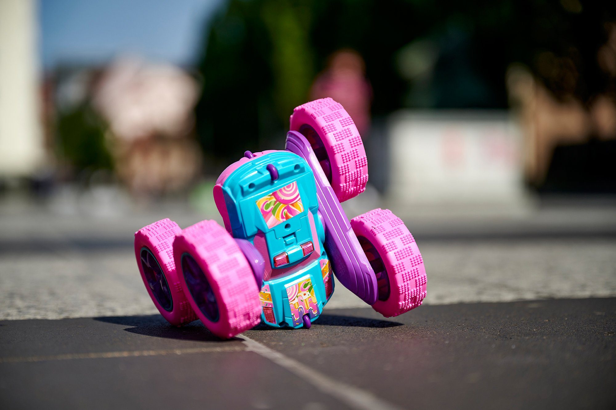 Dickie Toys RC-Monstertruck Pink Flippy; 2,4 GHz, mit Licht