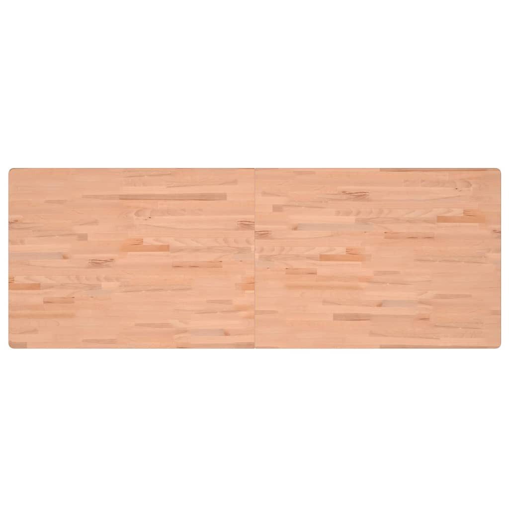 vidaXL Tischplatte Schreibtischplatte 150x55x2,5 cm Massivholz Buche (1 St)