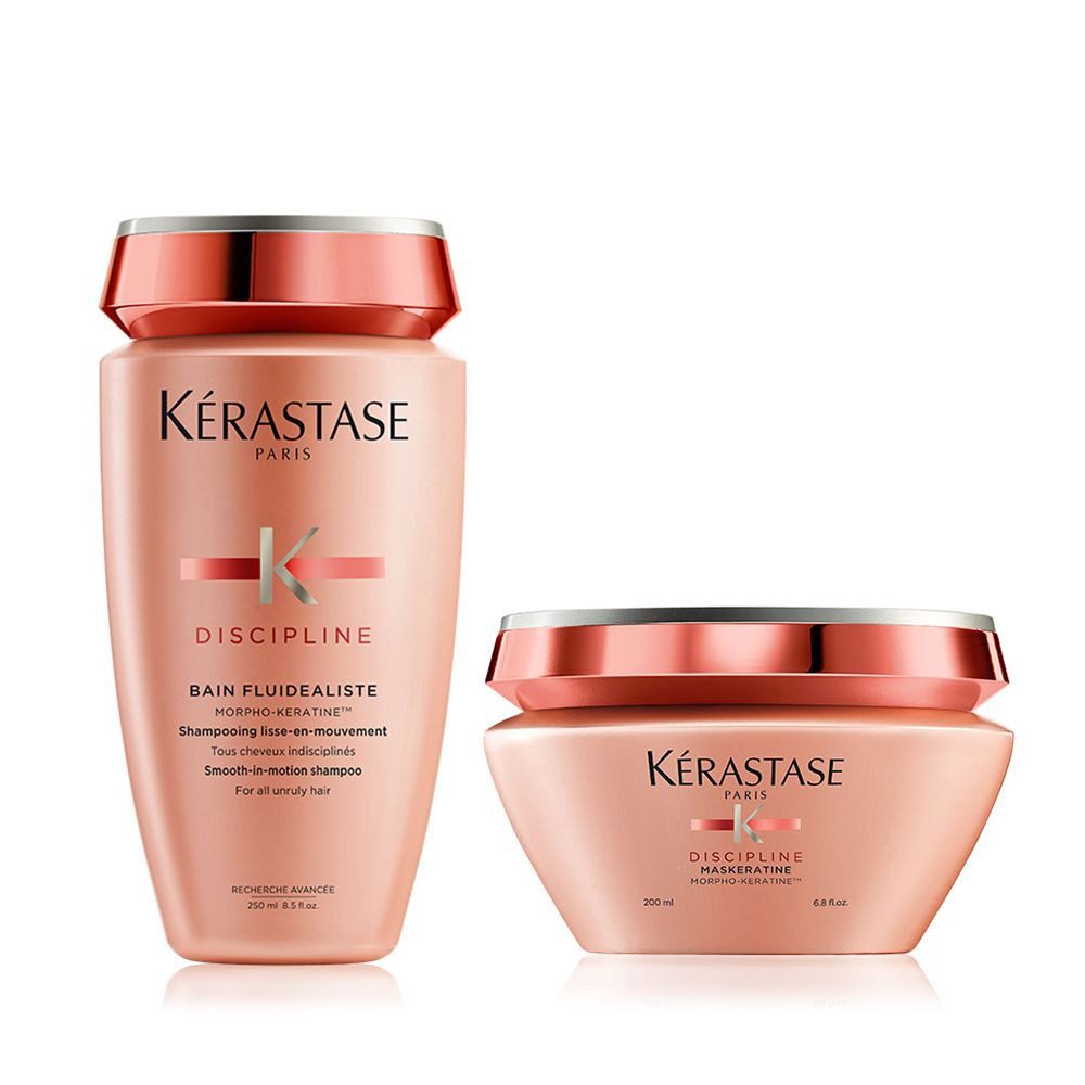 Kérastase Haarpflege-Set Kérastase Discipline Set Shampoo Maske Anti Frizz, 2-tlg., reichhaltig