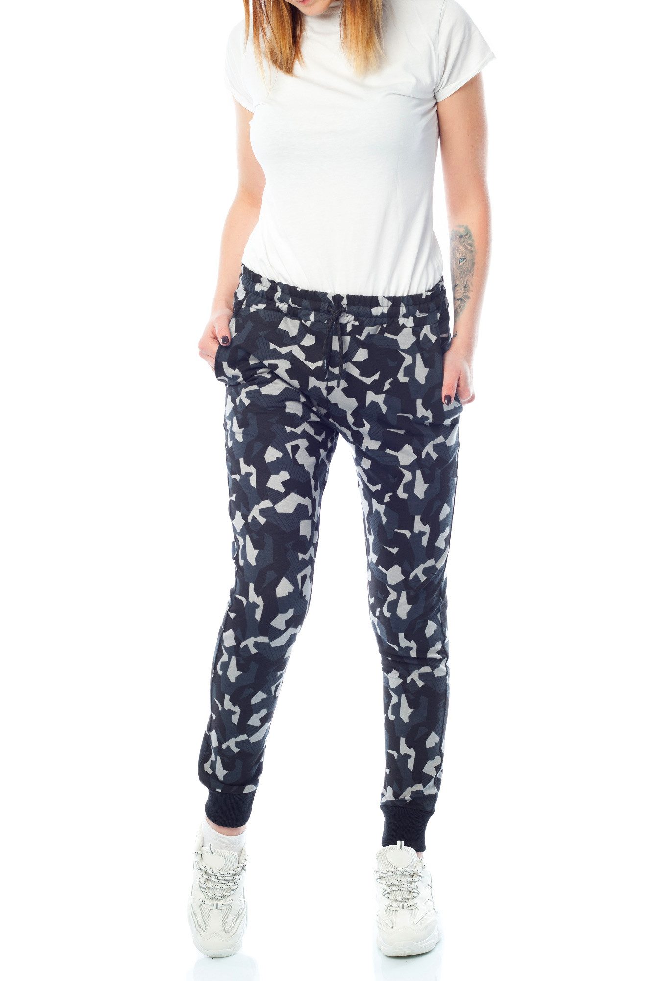 Bongual Loungehose Camouflage Sweathose Tarnmuster günstig online kaufen