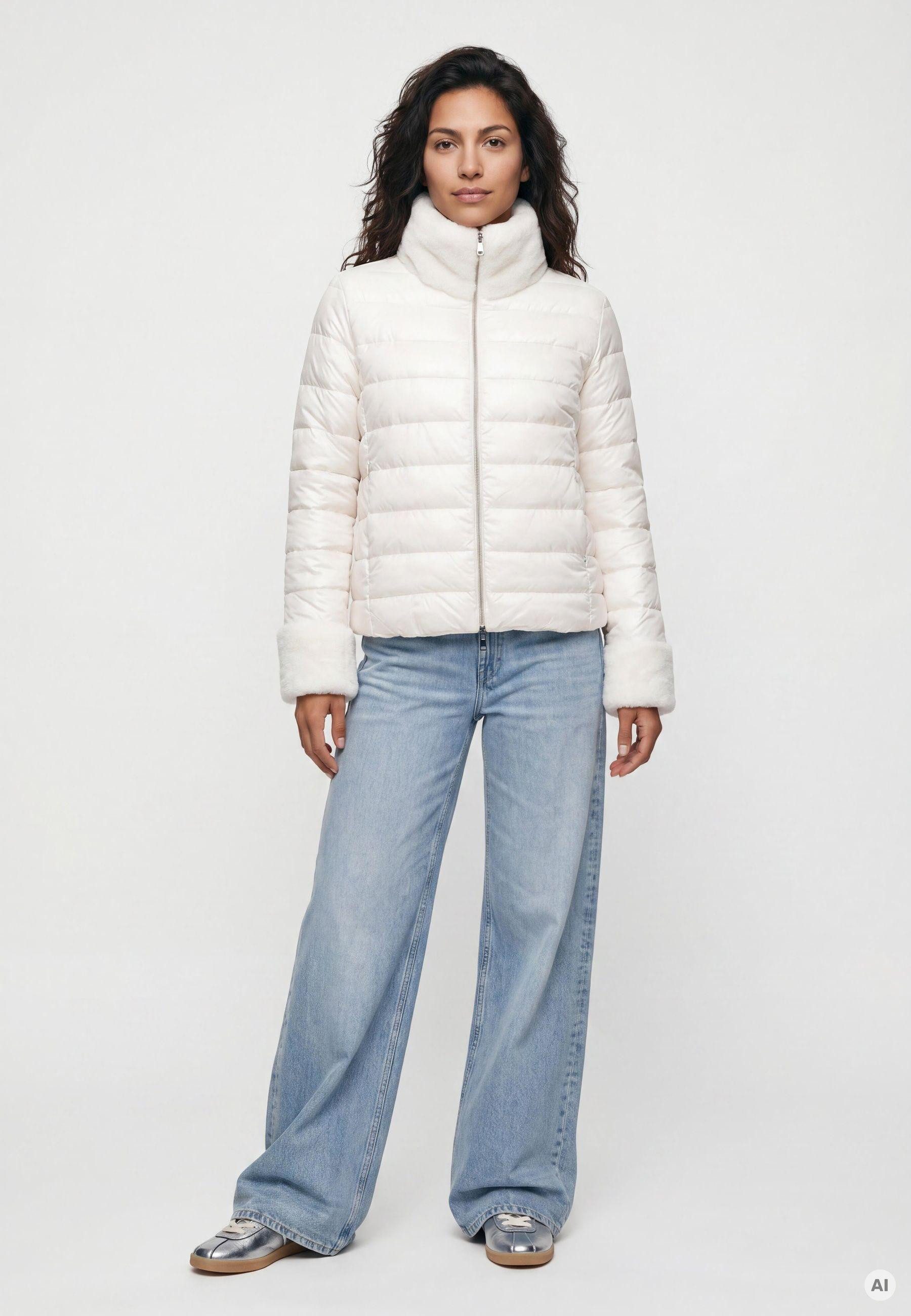 Milestone Steppjacke MSMaxim Damen Übergangsjacke Jacke gesteppt normale Passform