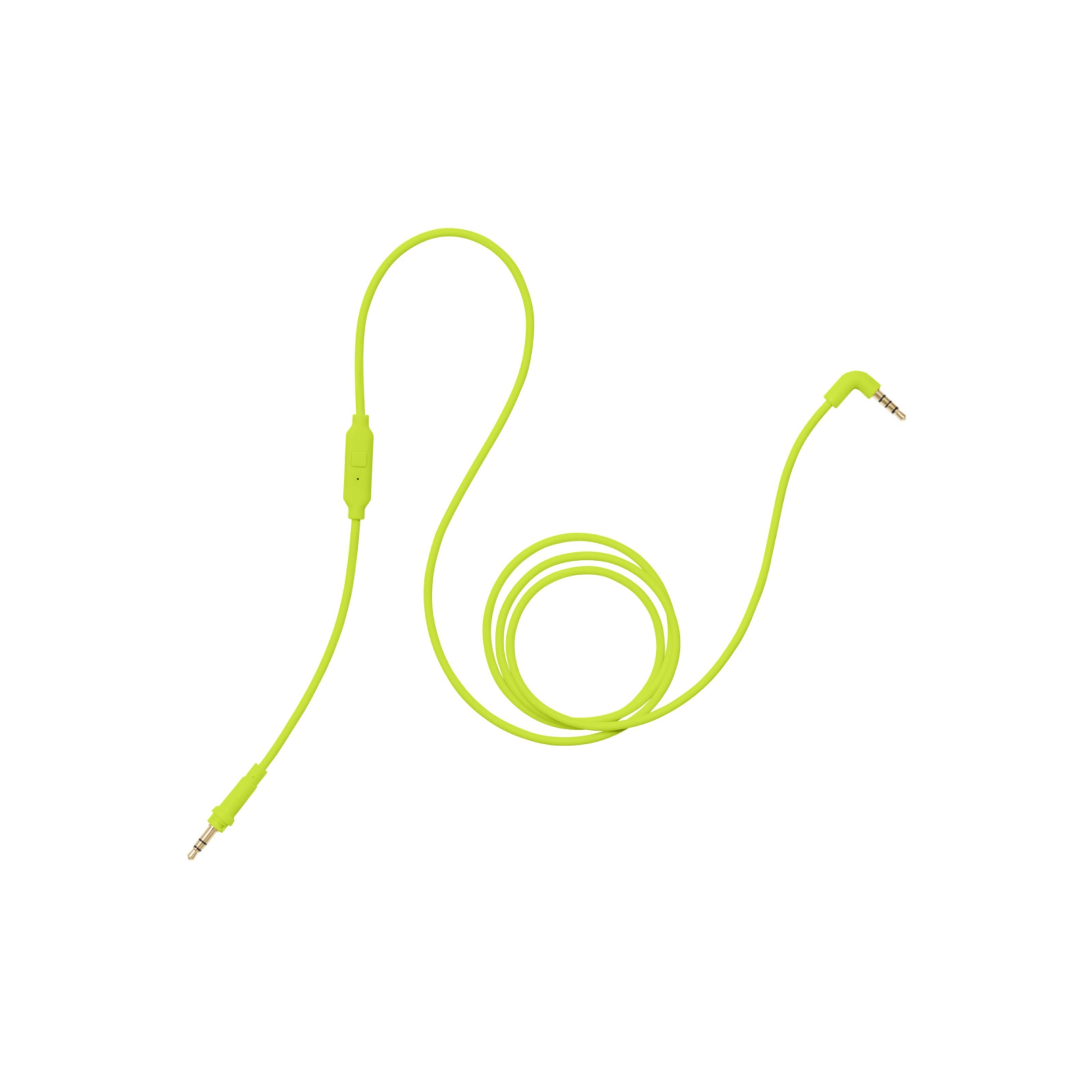 AIAIAI DJ-Kopfhörer (C17 - straight, neon yellow 1,2 m w. Mic - Ersatzkabel für DJ)