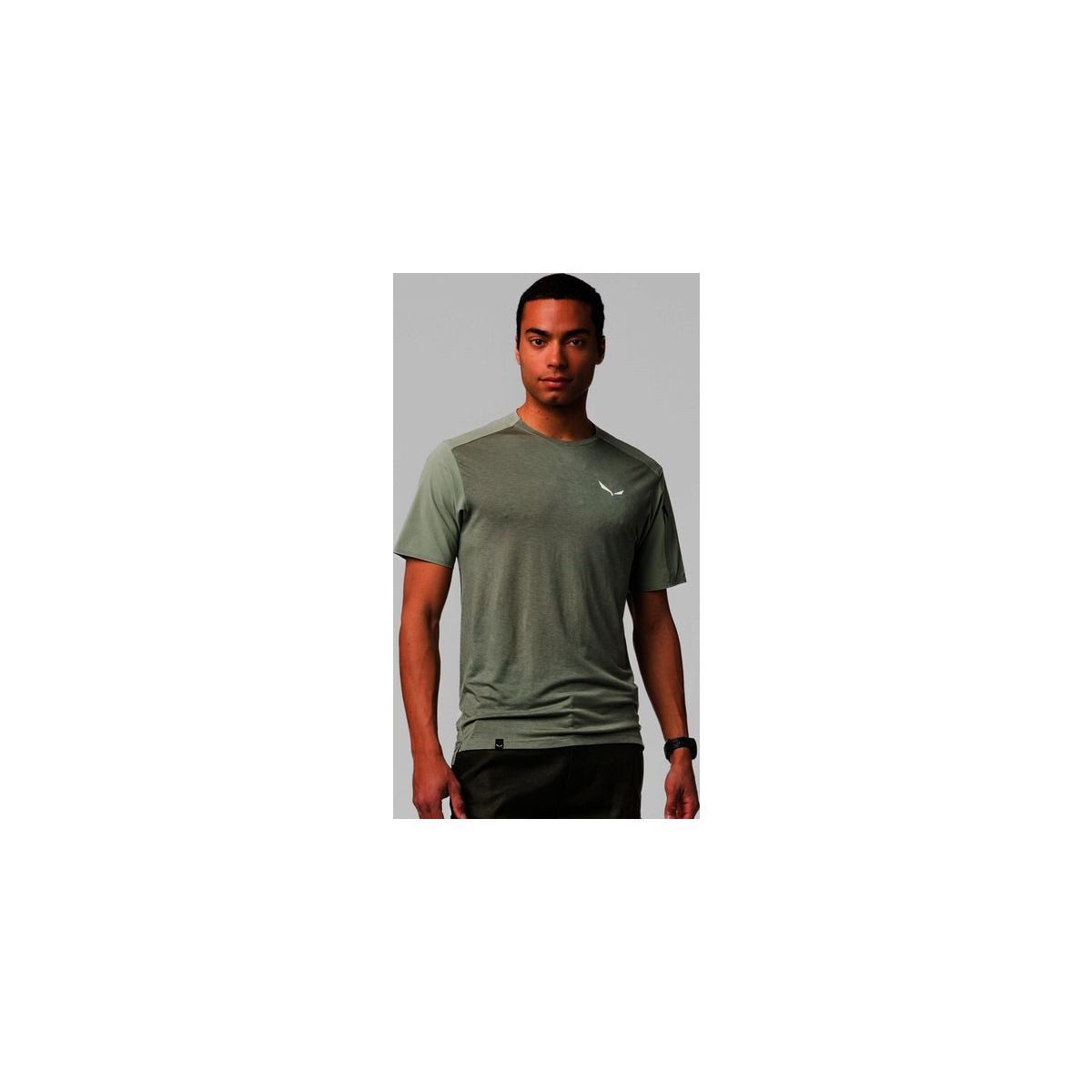 Salewa Kurzarmshirt Puez AM Hybrid T-shirt M Leichtes, funktionelles T-Shirt mit optimaler Temperaturregulierung