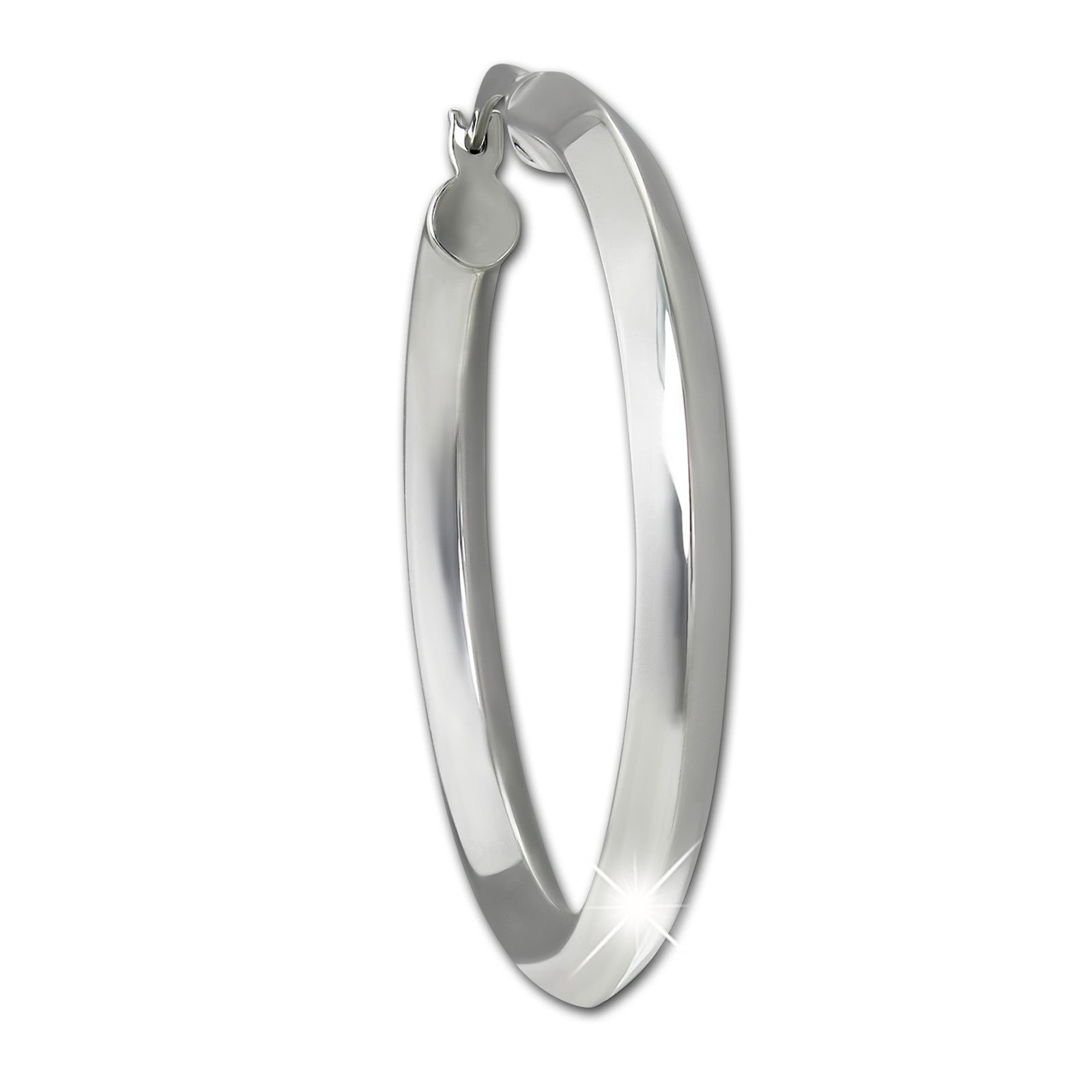 SilberDream Paar Creolen SilberDream Creole Hoop 925 Sterling (Creolen), Da günstig online kaufen