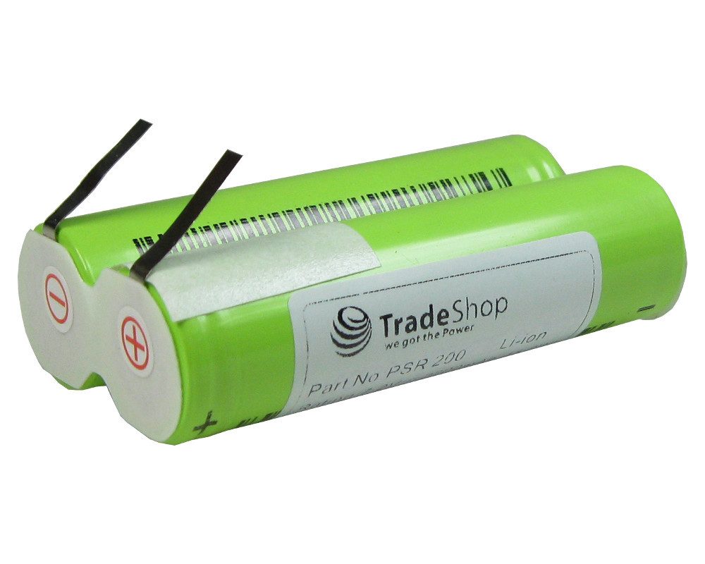 Trade-Shop Akku passend für Bosch Prio PSR200 7.2 LI BST200 AGS 7.2 PKP 7.2 Li Akku Li-Ion 2200 mAh (7,4 V)