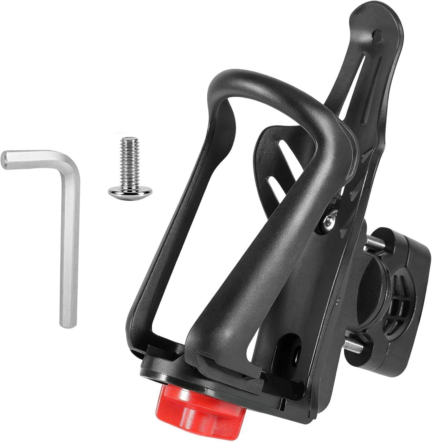 FELIXLEO Fahrradkurbel Fahrrad Flaschenhalter Einstellbar Getränkehalter E Bike Motorrad