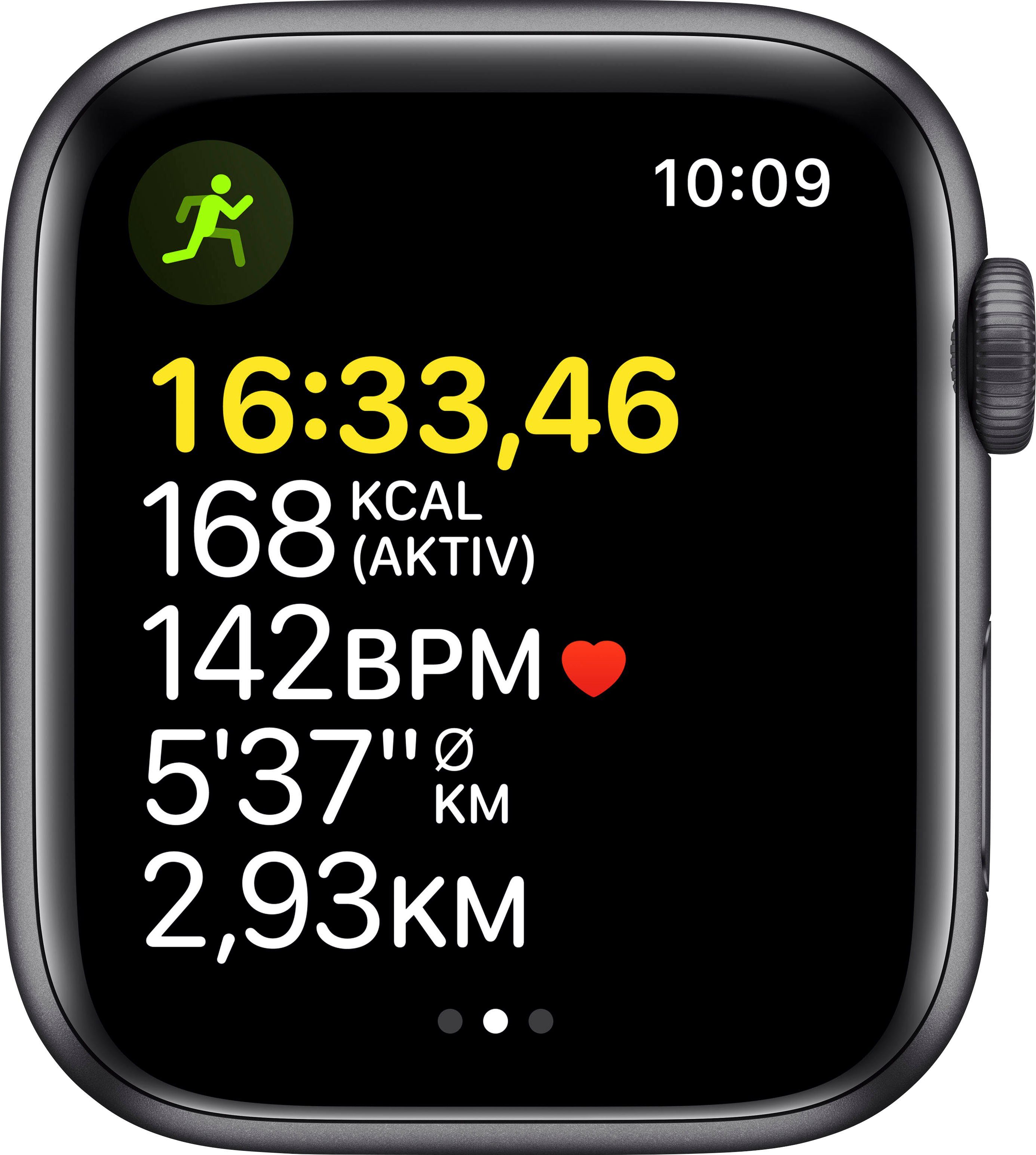 Apple Watch SE GPS, 44 mm Smartwatch (4,52 cm/1,78 Zoll, Watch OS 7)