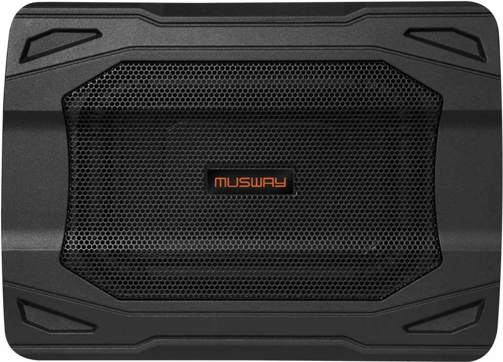 Musway MUSWAY SUB 1 Aktiver Subwoofer Flachbauweise 15 x 20 cm Auto-Subwoofer