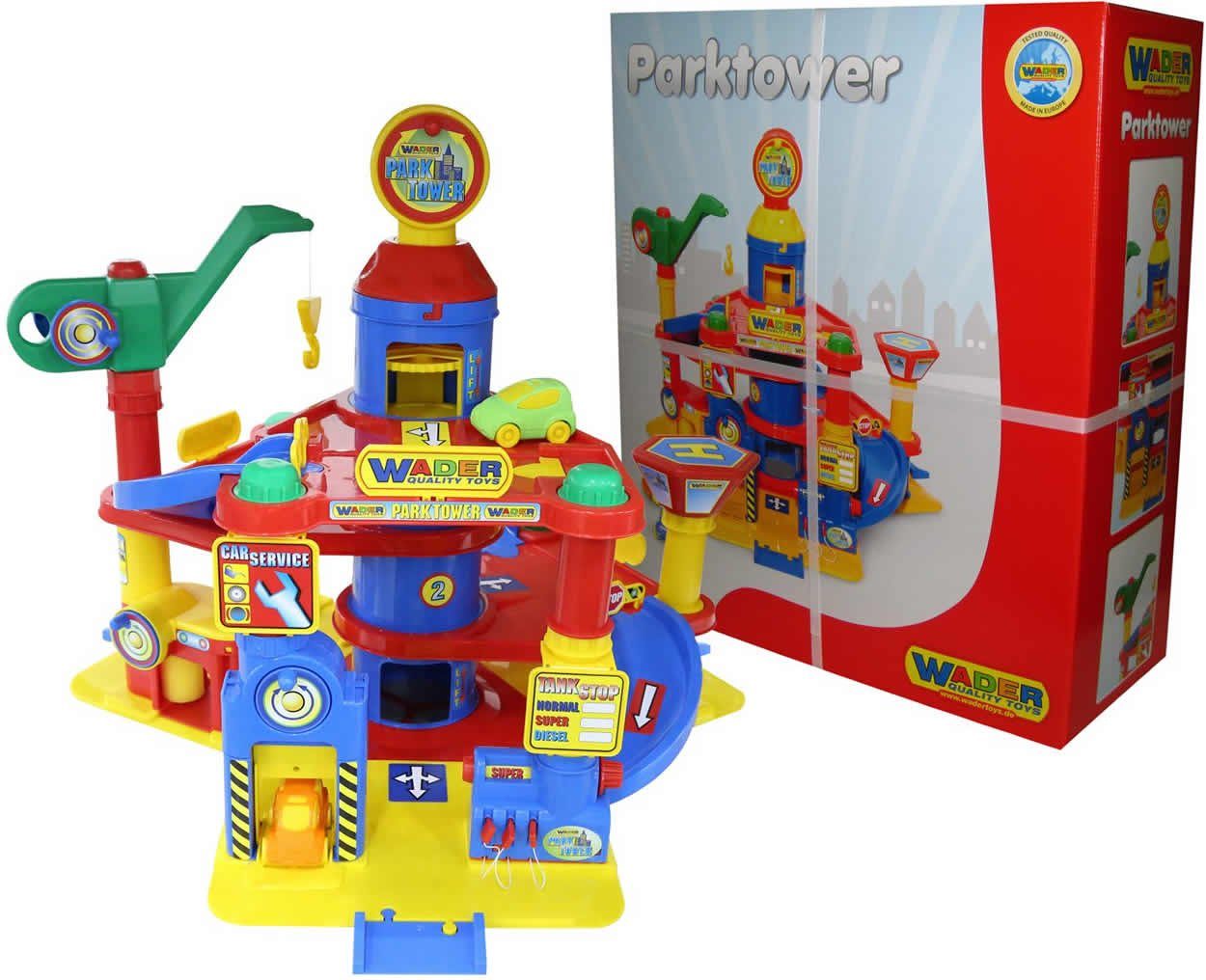WADER QUALITY TOYS Spielzeug-Auto Park Tower günstig online kaufen