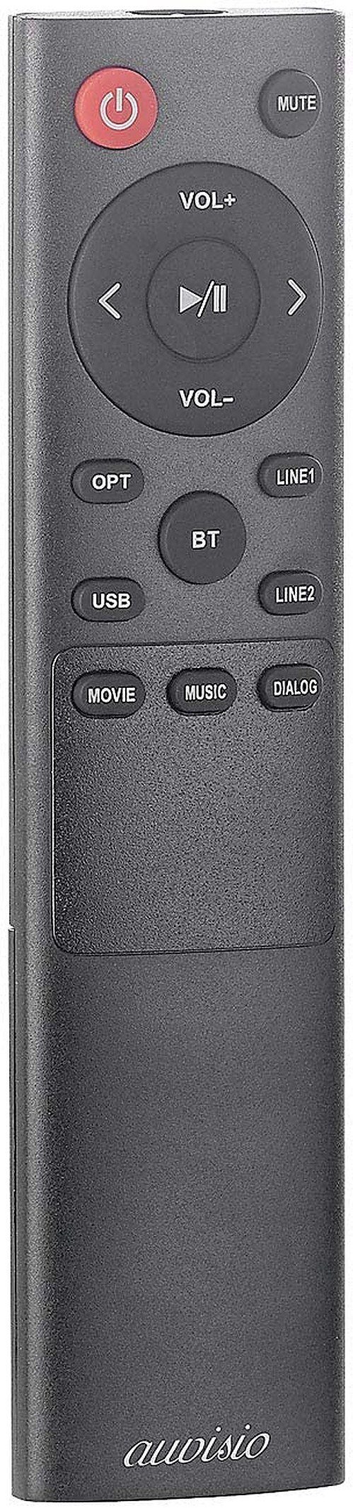 MSS-95.usb Regal-Lautsprecher Holz-Gehäuse W) Bluetooth auvisio Aktiv-Stereo-Regallautsprecher-Set (50