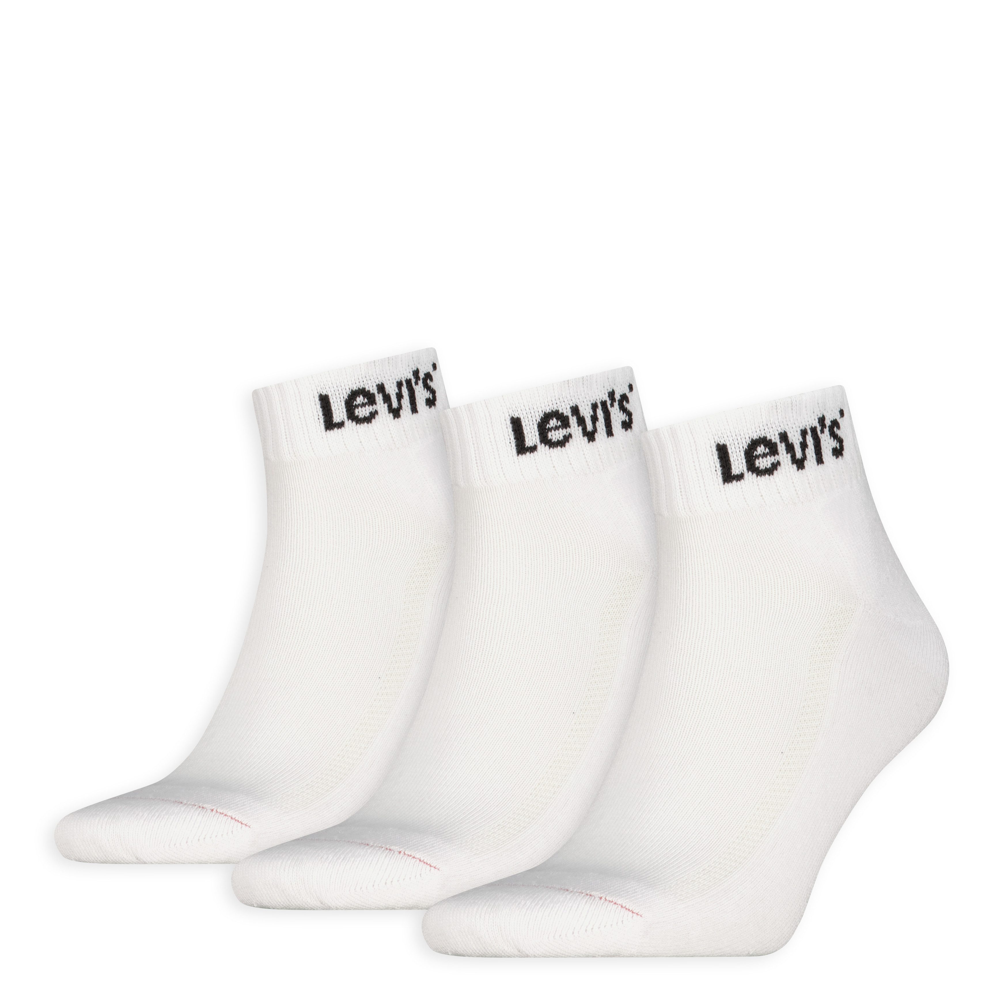 Socken LEVIS UNI MID CUT ORANGE TAB 3P