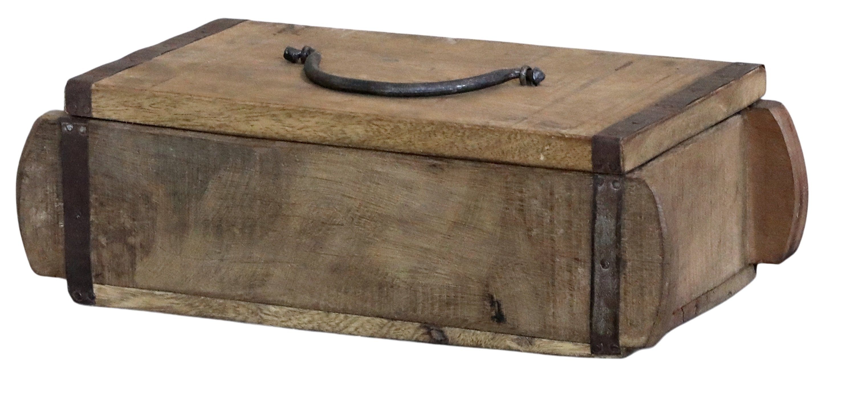 Chic Antique Holzkiste Chic Antique Grimaud Ziegelform Backsteinform mit Deckel 41065900