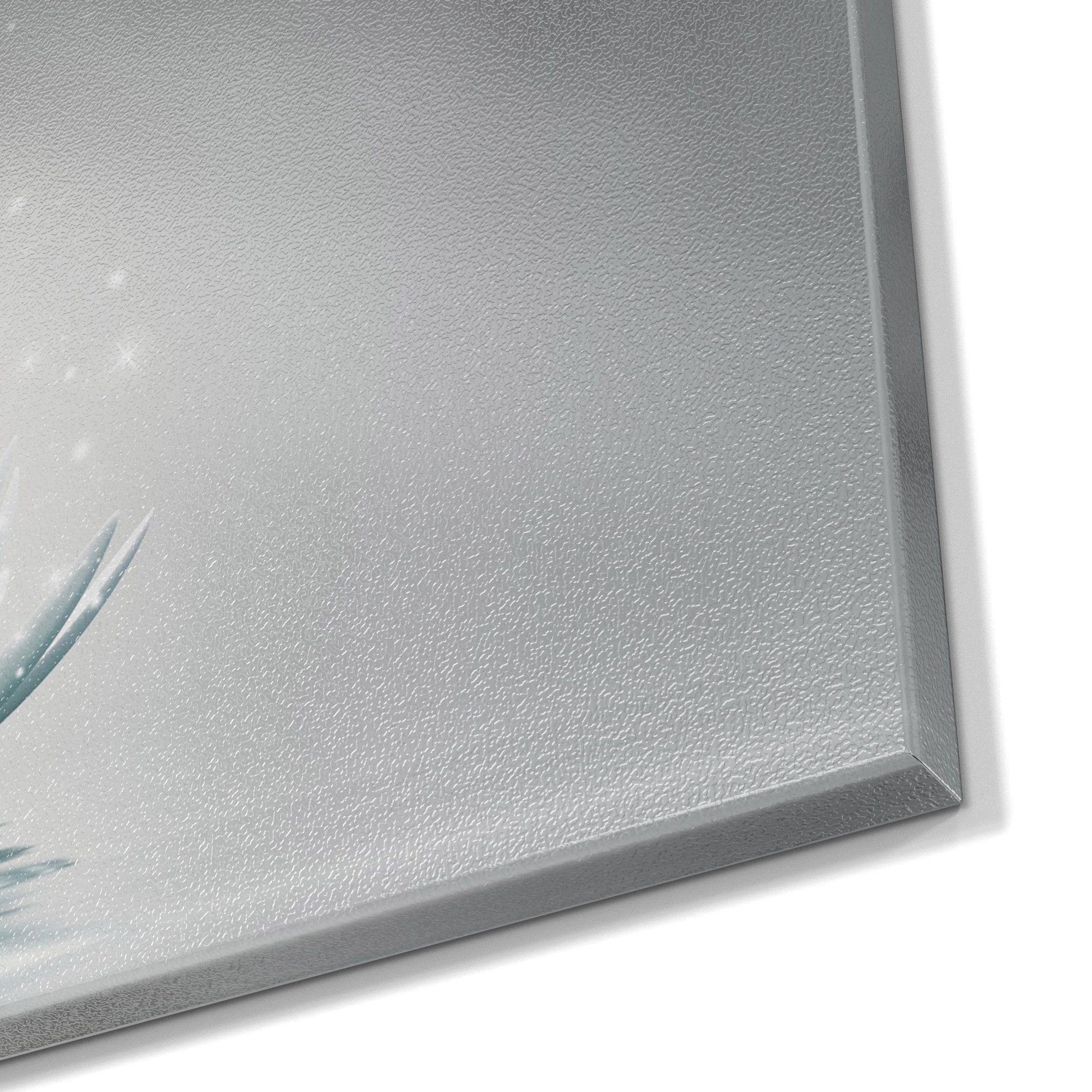 DEQORI Magnettafel 'Funkelnde Lotusblüte', Metall Whiteboard für alle Magnete, Magnetboard magnetisch – Bild 5 von 5