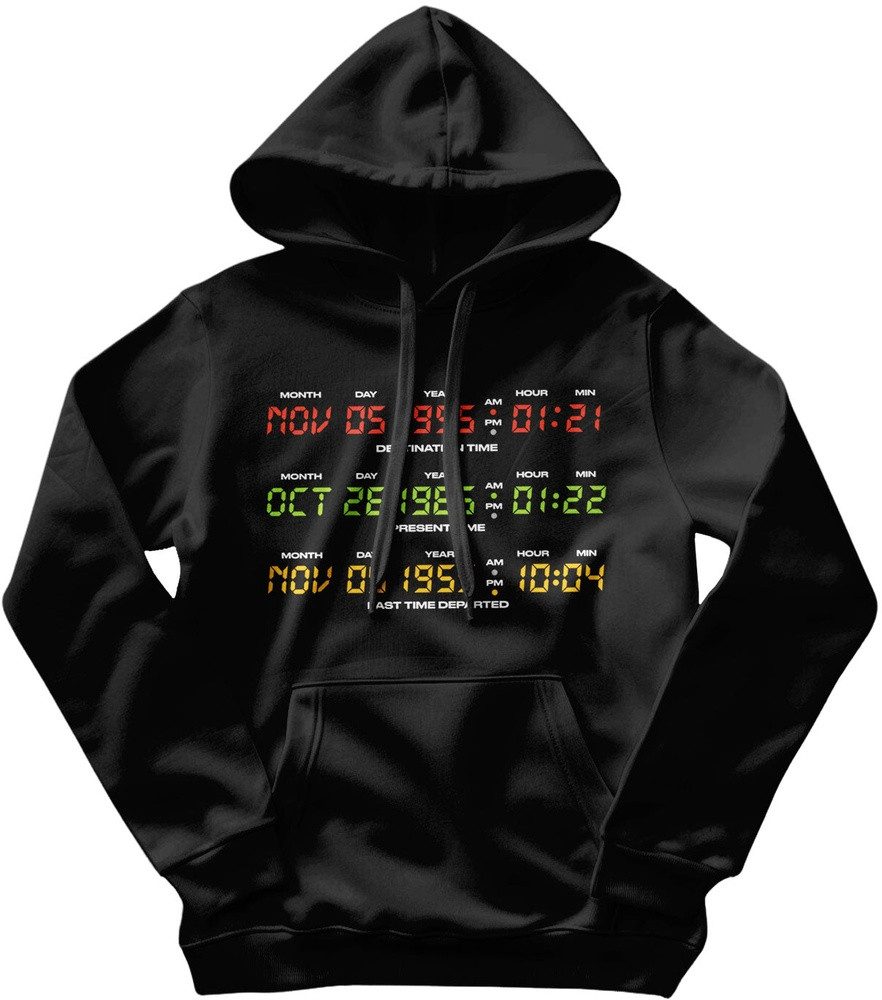 Back to the Future Hoodie Delorean Display Hoodie
