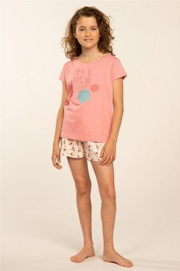 Eskimo Schlafanzug Eskimo Kids (Set, 1 tlg., Set) Mädchen Schlafanzug Pyjama kurz Shorty Baumwolle