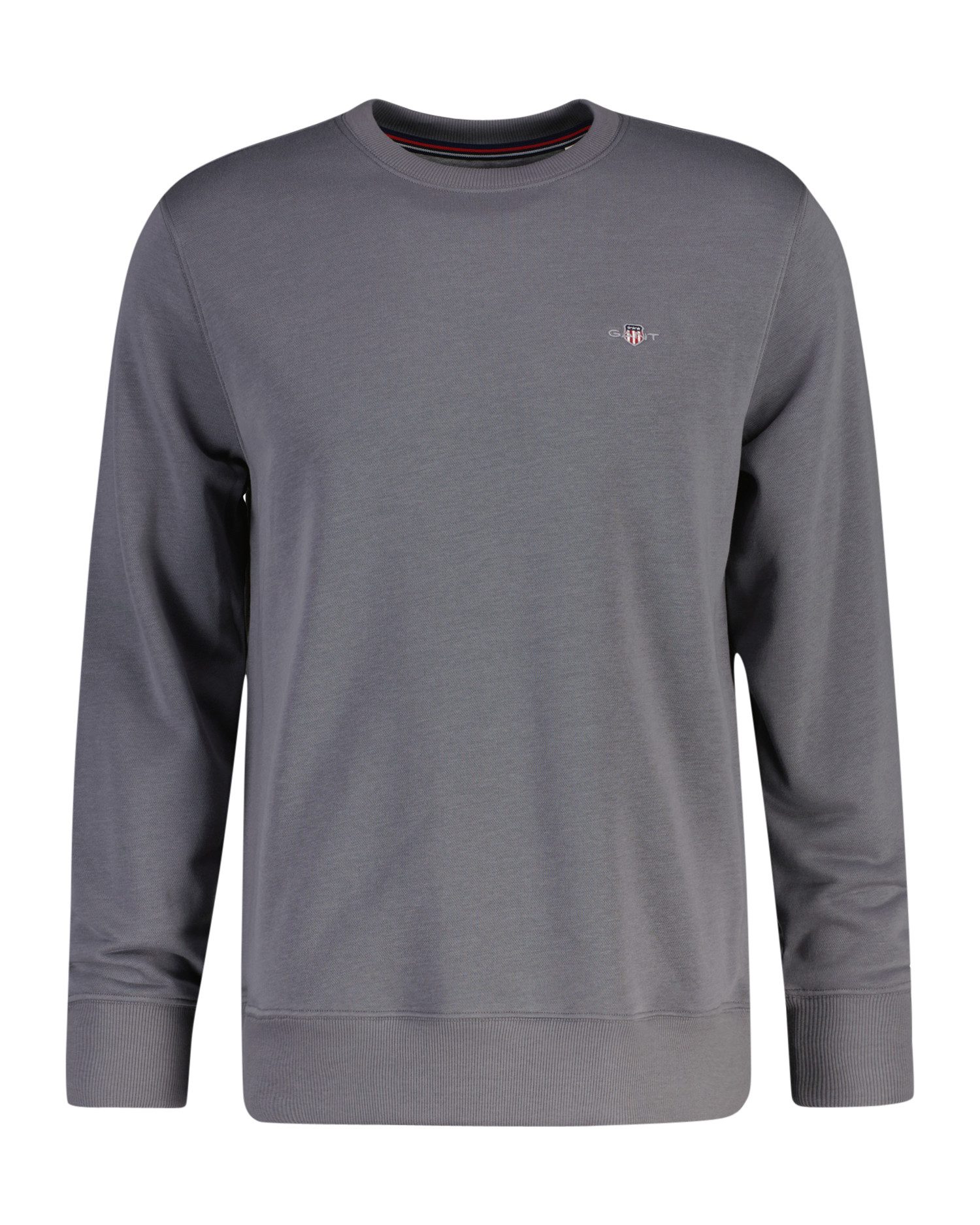 Gant Sweatshirt REG SHIELD C-NECK SWEAT mit Logostickerei auf der Brust