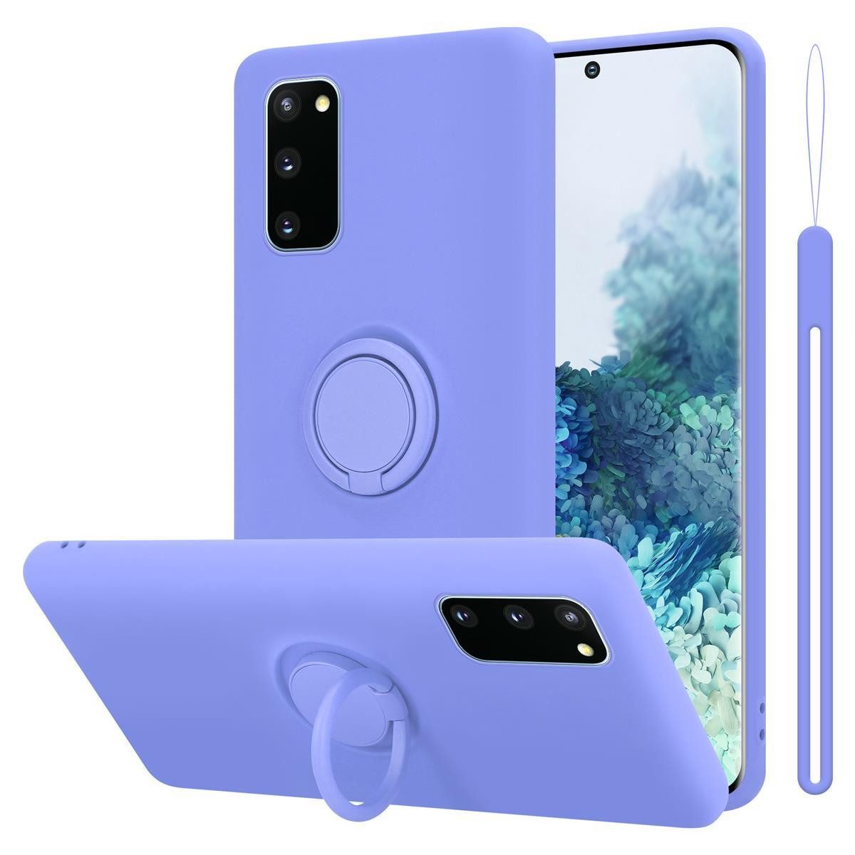 Cadorabo Handyhülle für Samsung Galaxy S20 FE Hülle Samsung Galaxy S20 FE, Robustes Hard Case - Handy Schutzhülle - Hülle - Back Cover Bumper