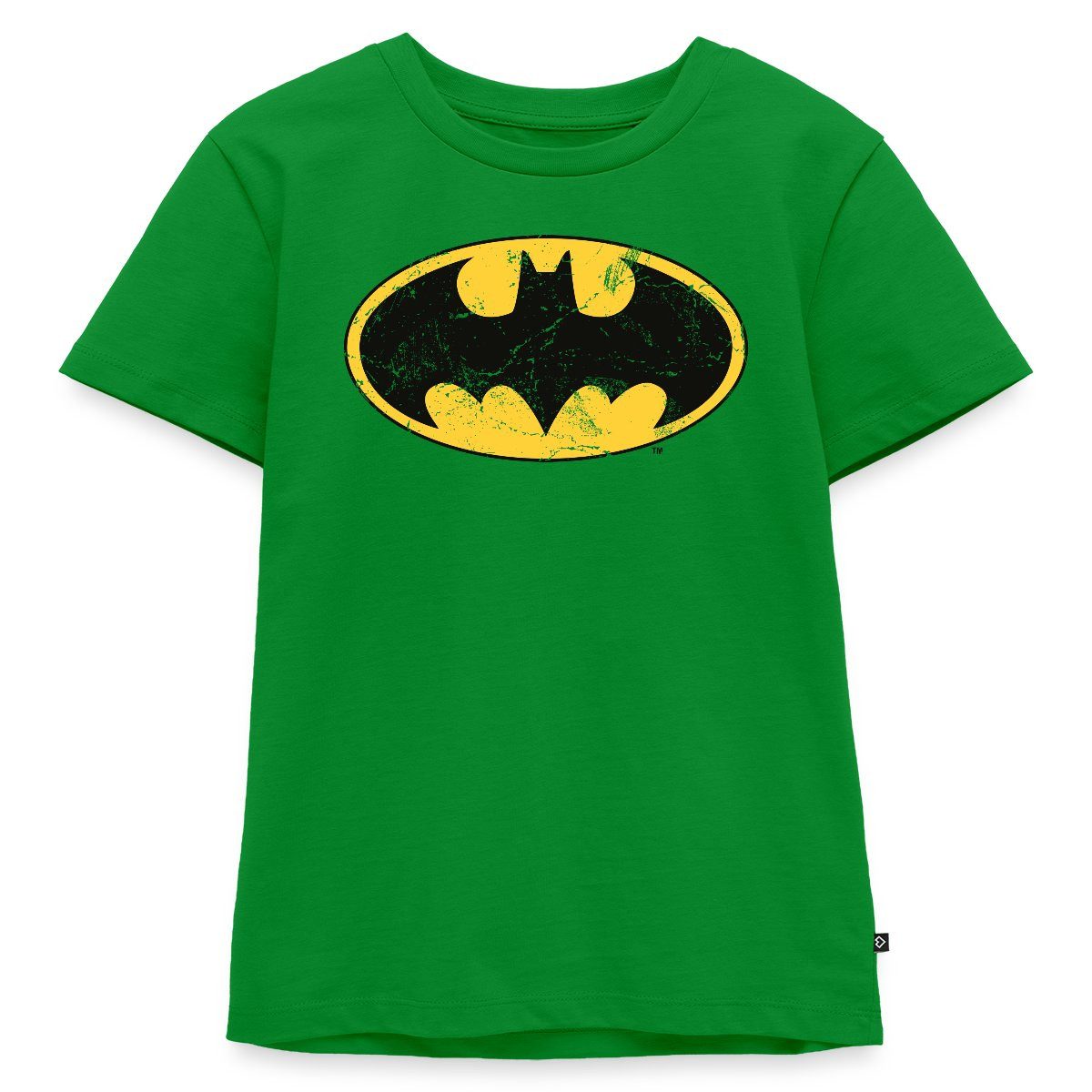 T-Shirt DC Comics Batman Logo Used Look Karneval Kinder Premium T-Shirt