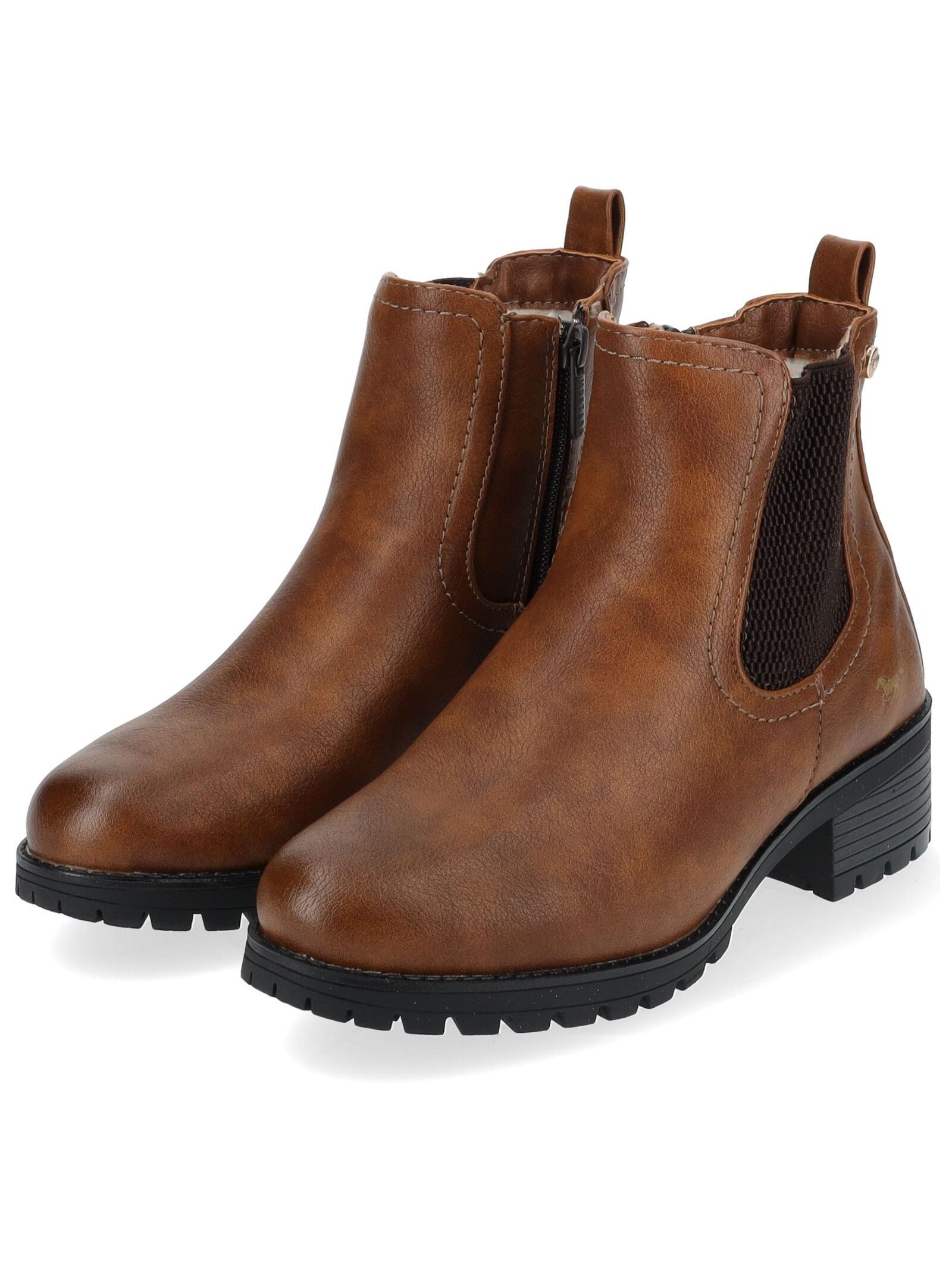 Mustang Shoes Mustang Shoes Stiefelette Lederimitat/Textil Stiefelette