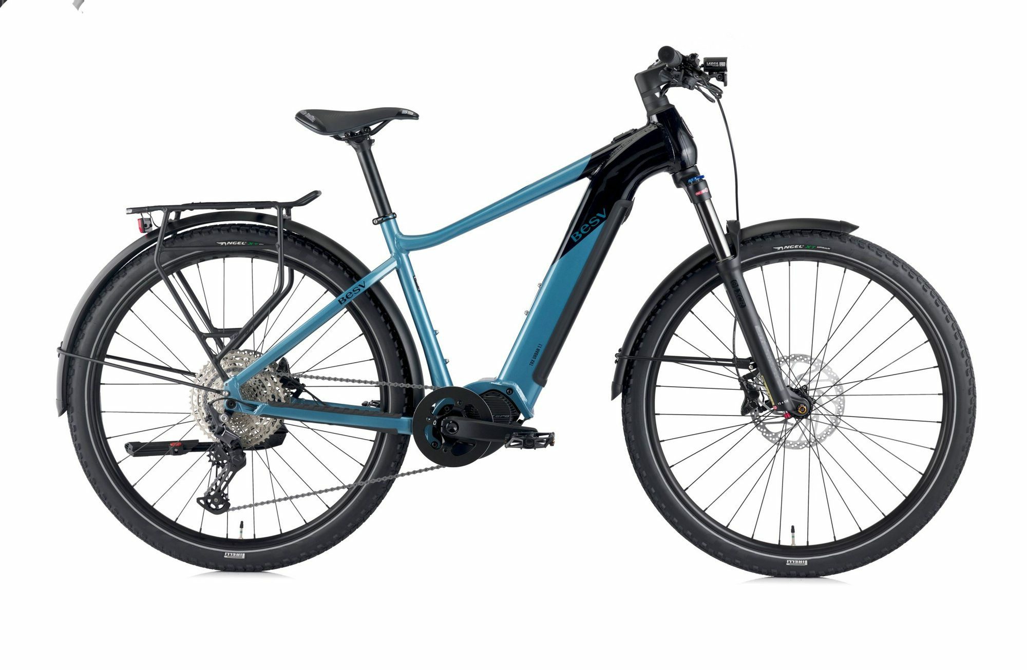 BESV E-Bike Touren, 12 Gang Shimano SHIMANO M6100 Schaltwerk, Kettenschaltung