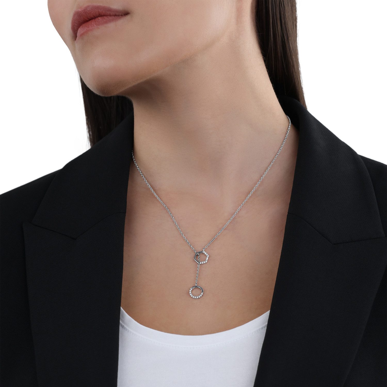 s.Oliver Silberkette für Damen, 925 Ste... s.Oliver Silberkette für Damen, 925 Ste...