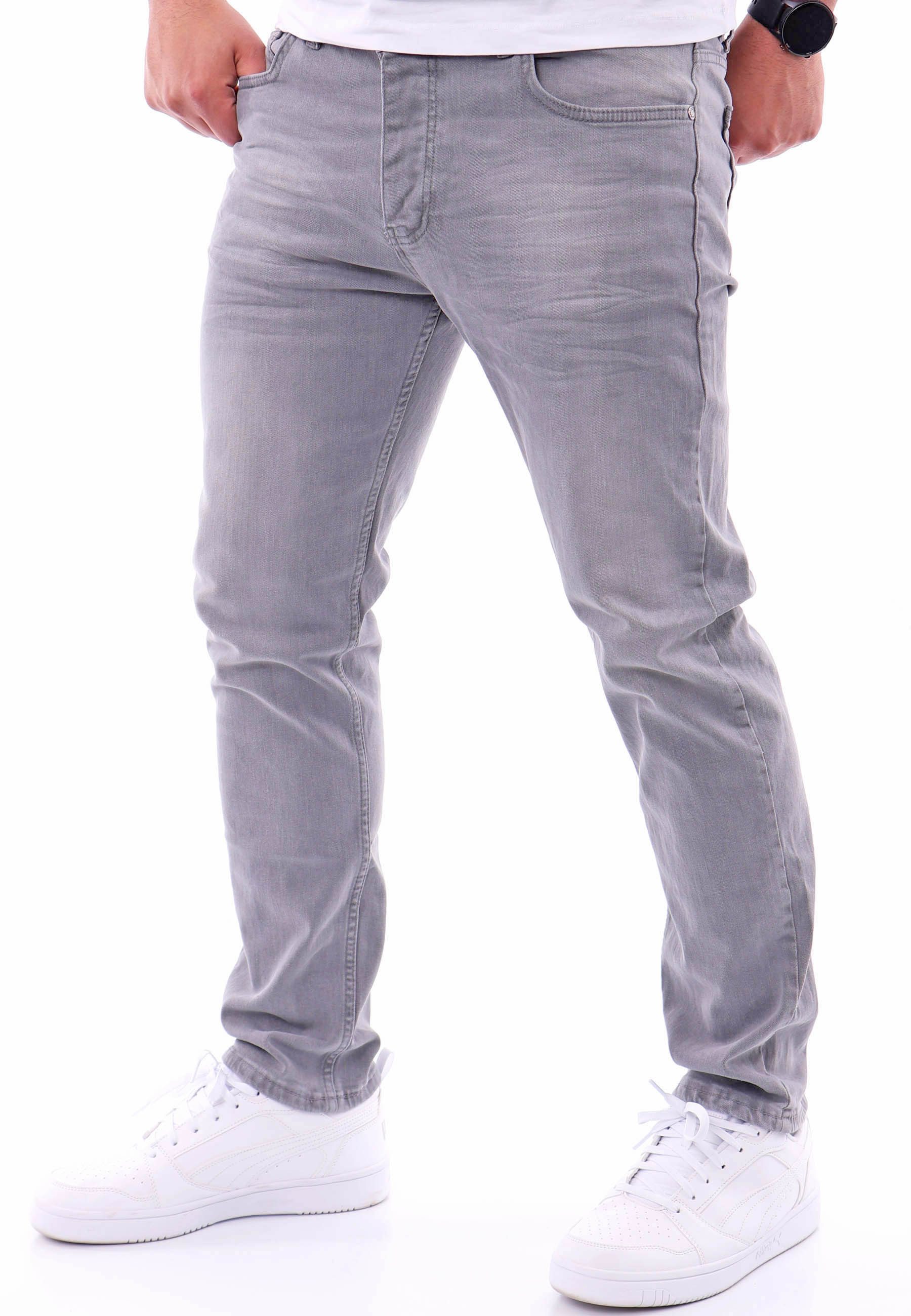 Reslad Stretch-Jeans Reslad Jeans-Herren Slim Fit Basic Style Stretch-Denim günstig online kaufen