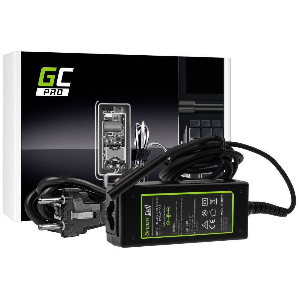 Green Cell PRO Charger / AC Adapter 12V 2.58A 36W for Notebook-Netzteil