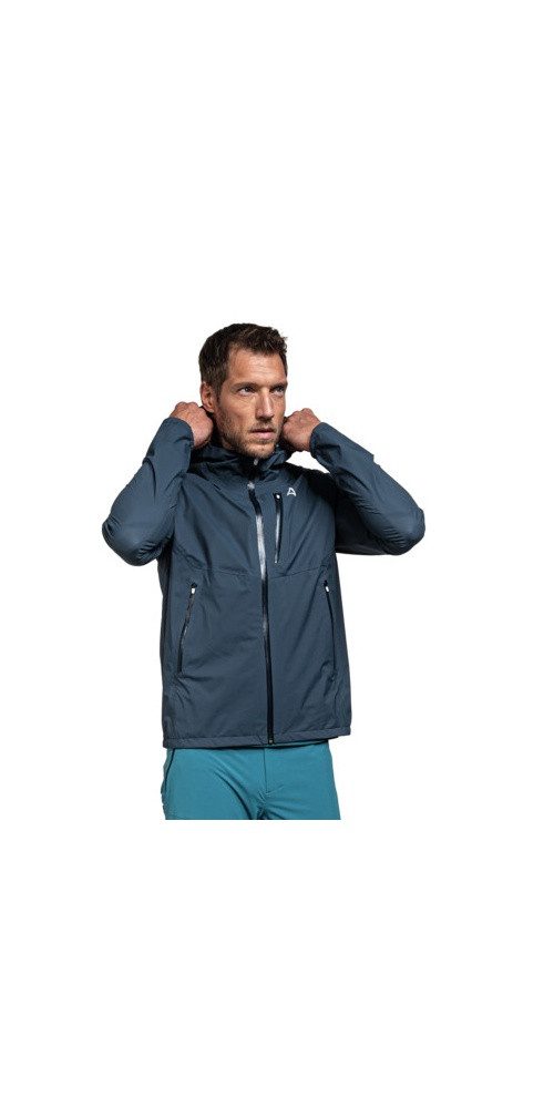 Schöffel Funktionsjacke Sommer Wanderjacke Tegelberg 2.5-Lagen (wasser- und winddicht, leicht)