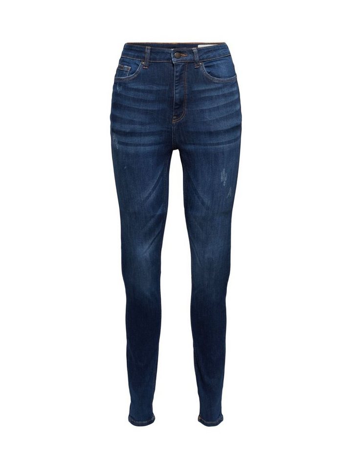 edc by Esprit Skinny-fit-Jeans Superstretch-Jeans, Organic Cotton, Denim  aus Baumwoll-Mix mit Superstretch-Komfort und Organic Cotton