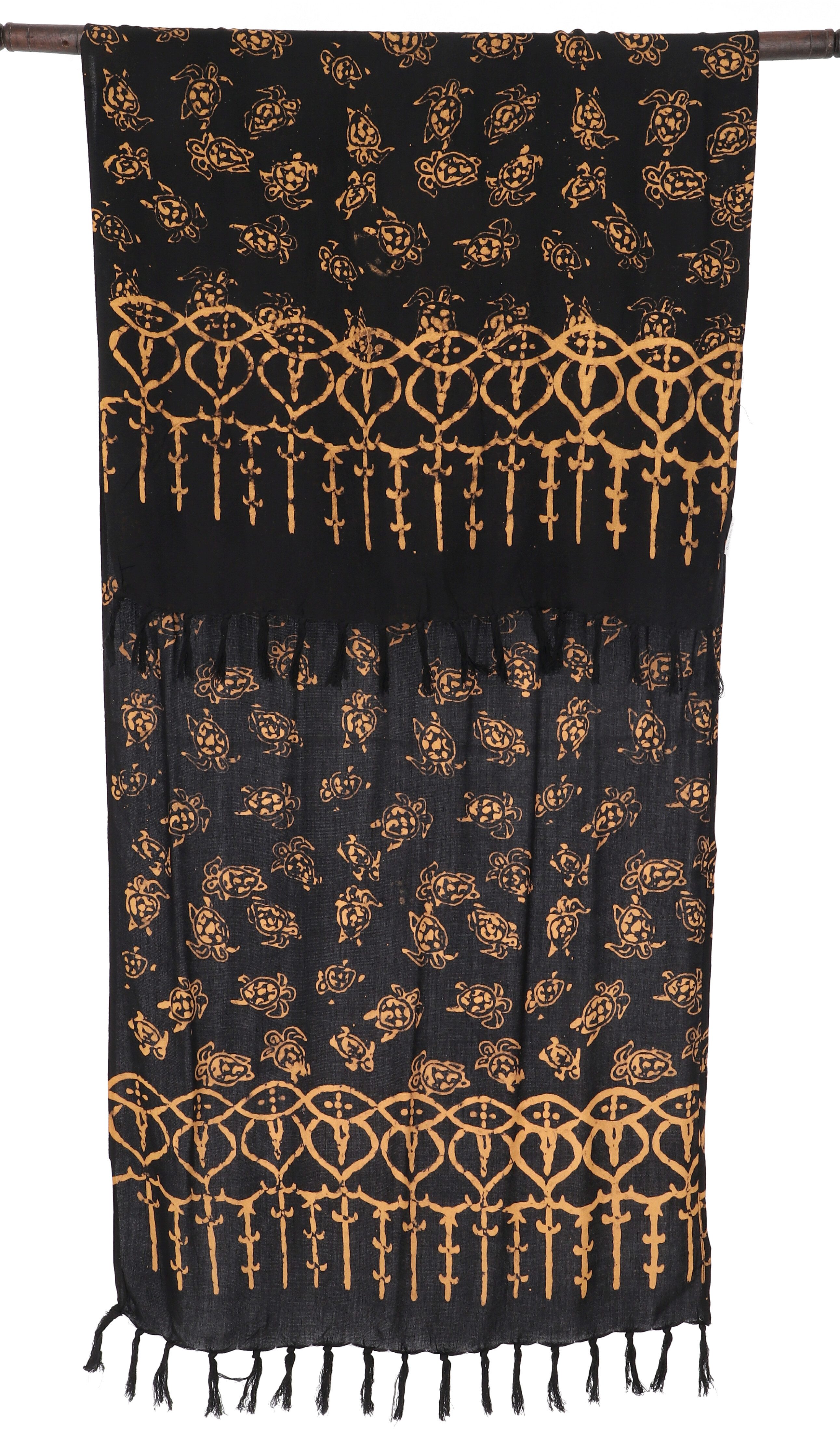 Guru-Shop Sarong Schmaler Bali Sarong, Wickelrock, Sarongkleid,..